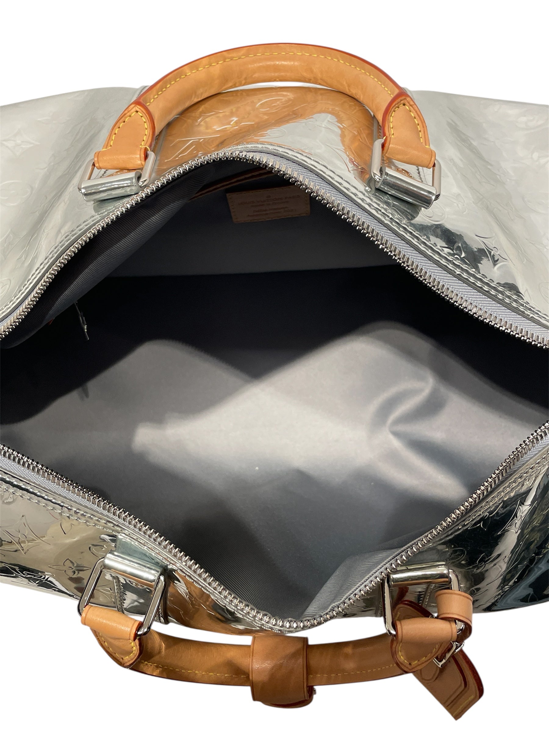 LOUIS VUITTON/Luggage/OS/Monogram/SLV/Mongrm Mirror Keepall 40' view 12