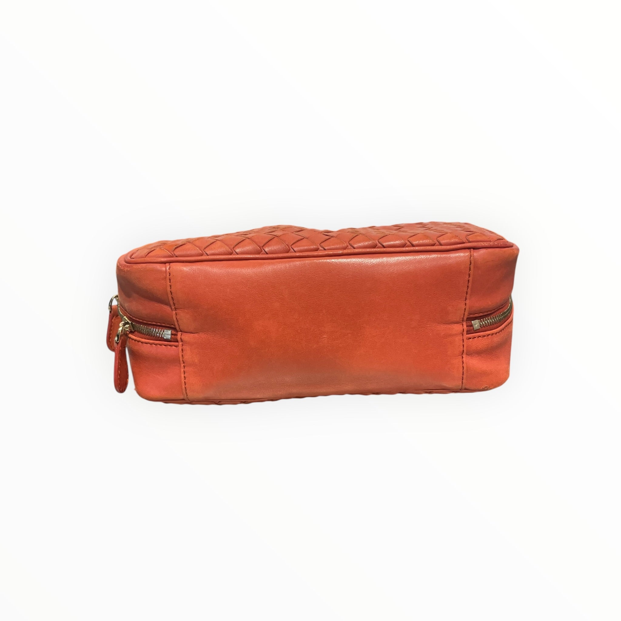 BOTTEGA VENETA/Hand Bag/Leather/ORN/RUST WOVEN view 3