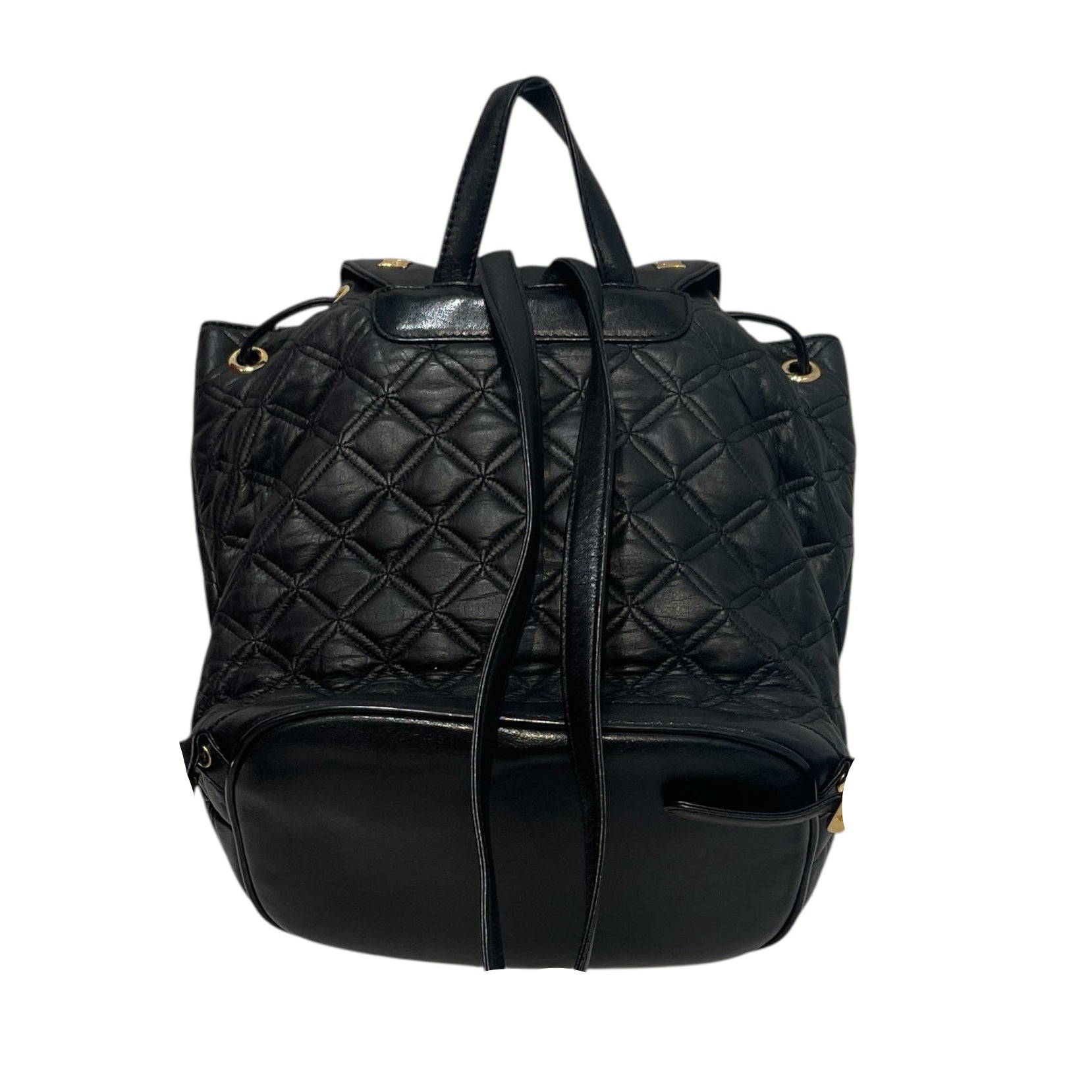 MCM/Backpack/Leather/BLK/Munchen Vintage Quilted Bag view 2