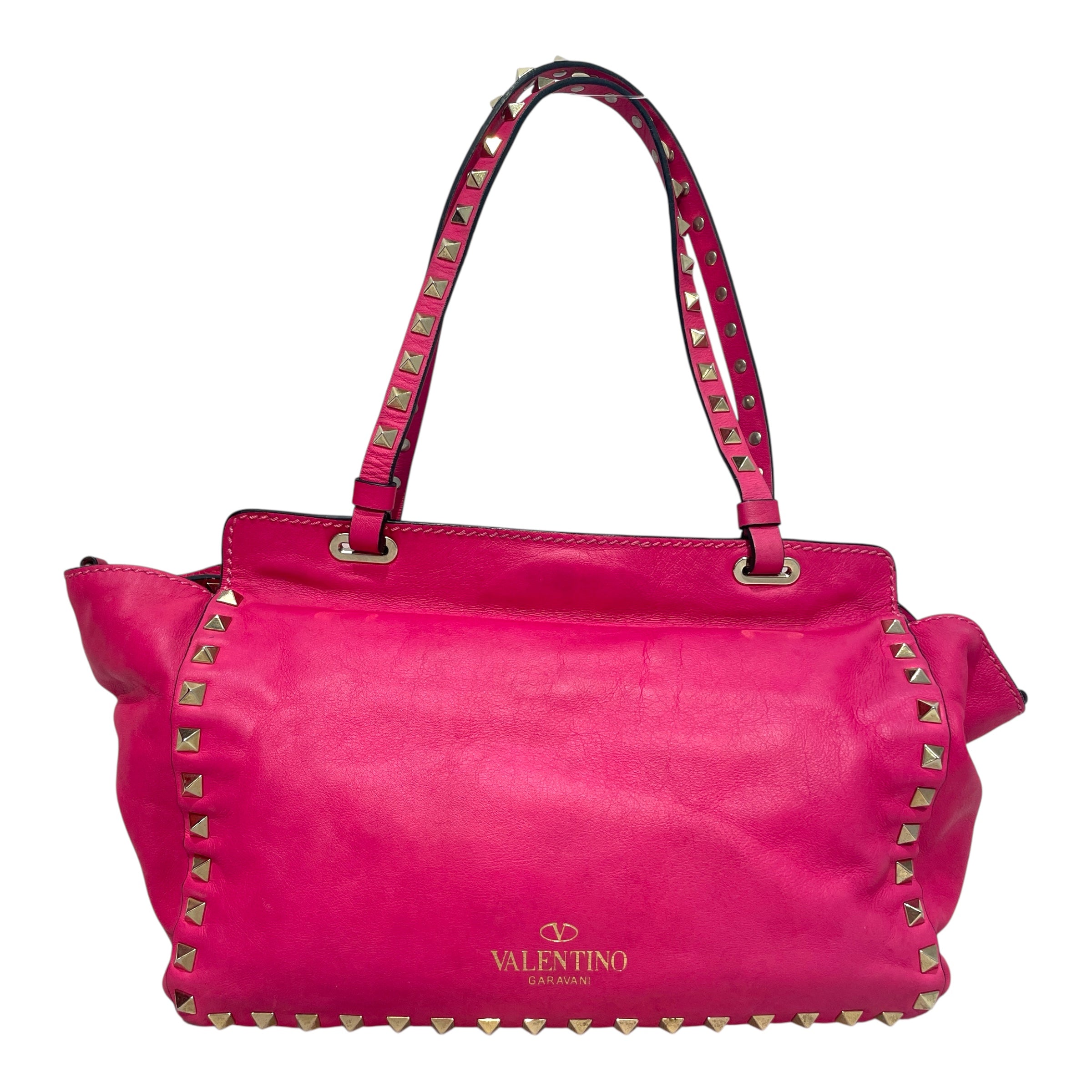 VALENTINO/Cross Body Bag/Leather/PNK/ Garavani Rockstud 2Way view 1