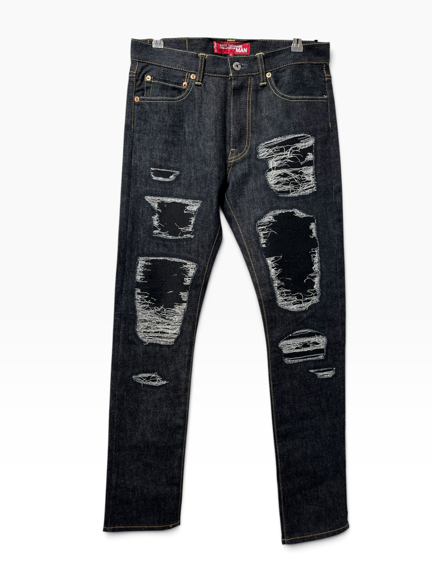 JUNYA WATANABE COMME des GARCONS MAN/Levi's/Pants/S/Cotton/IDG/Distressed/2016 BNWT PYTHON POCKET view 1