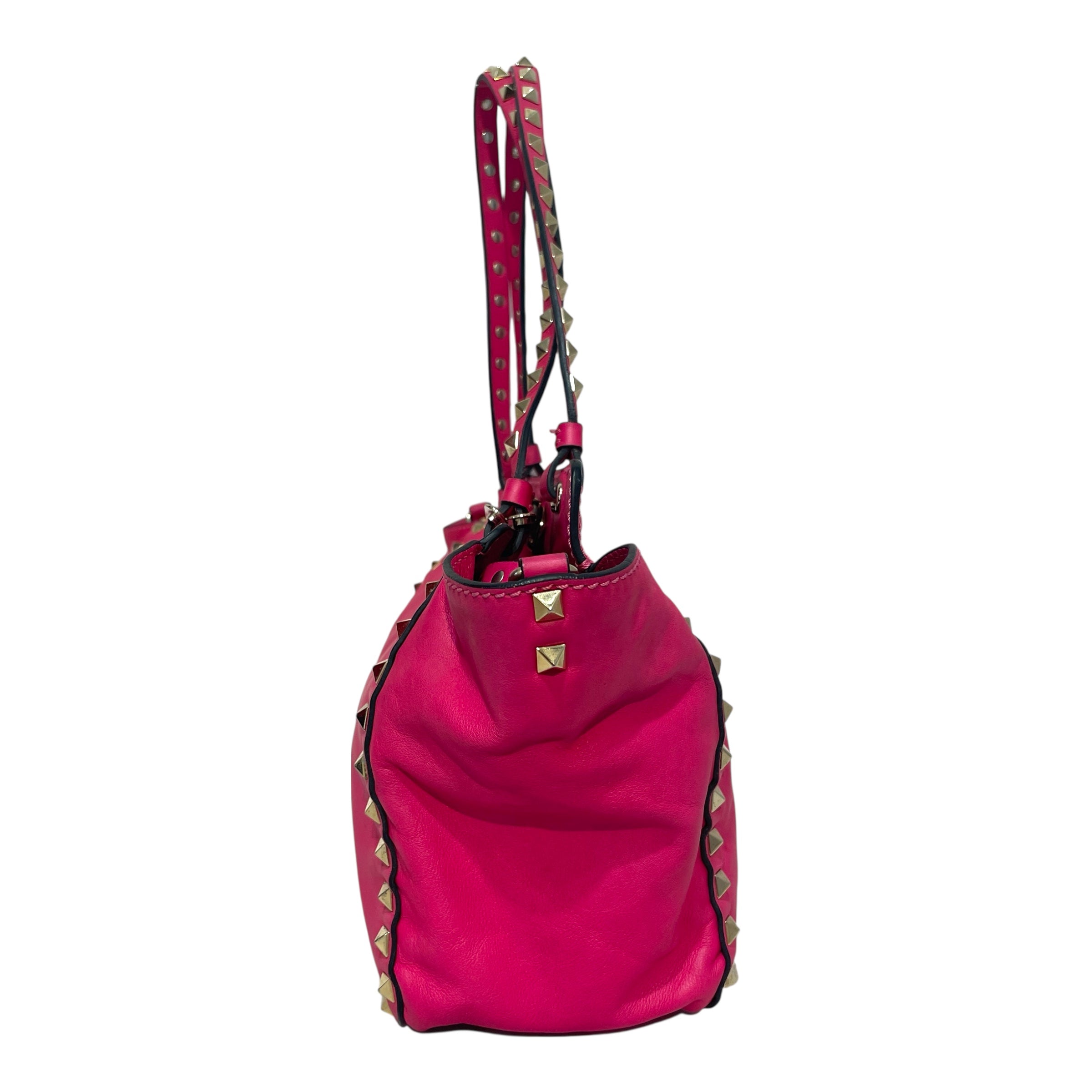VALENTINO/Cross Body Bag/Leather/PNK/ Garavani Rockstud 2Way view 3