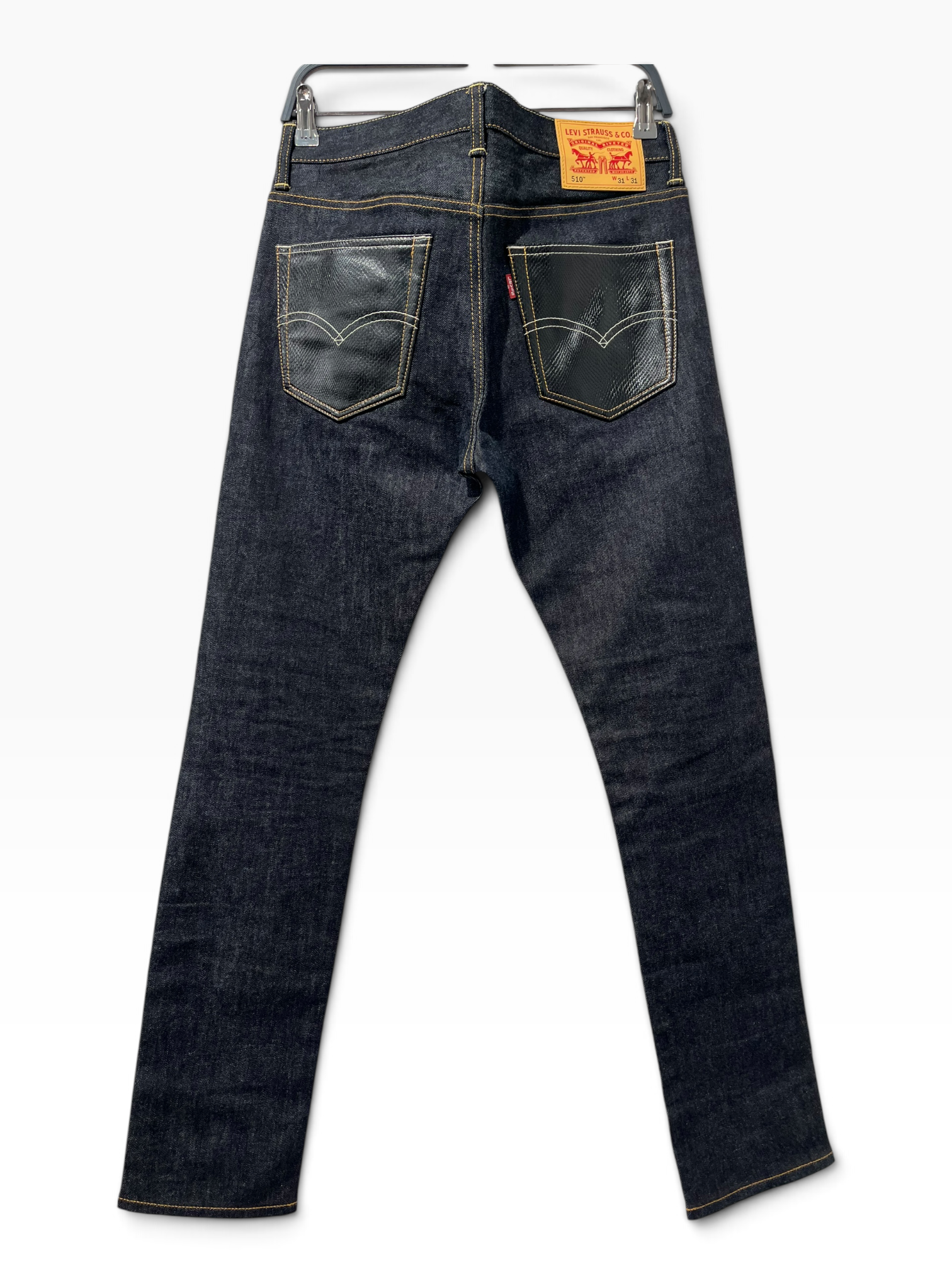 JUNYA WATANABE COMME des GARCONS MAN/Levi's/Pants/S/Cotton/IDG/Distressed/2016 BNWT PYTHON POCKET view 2
