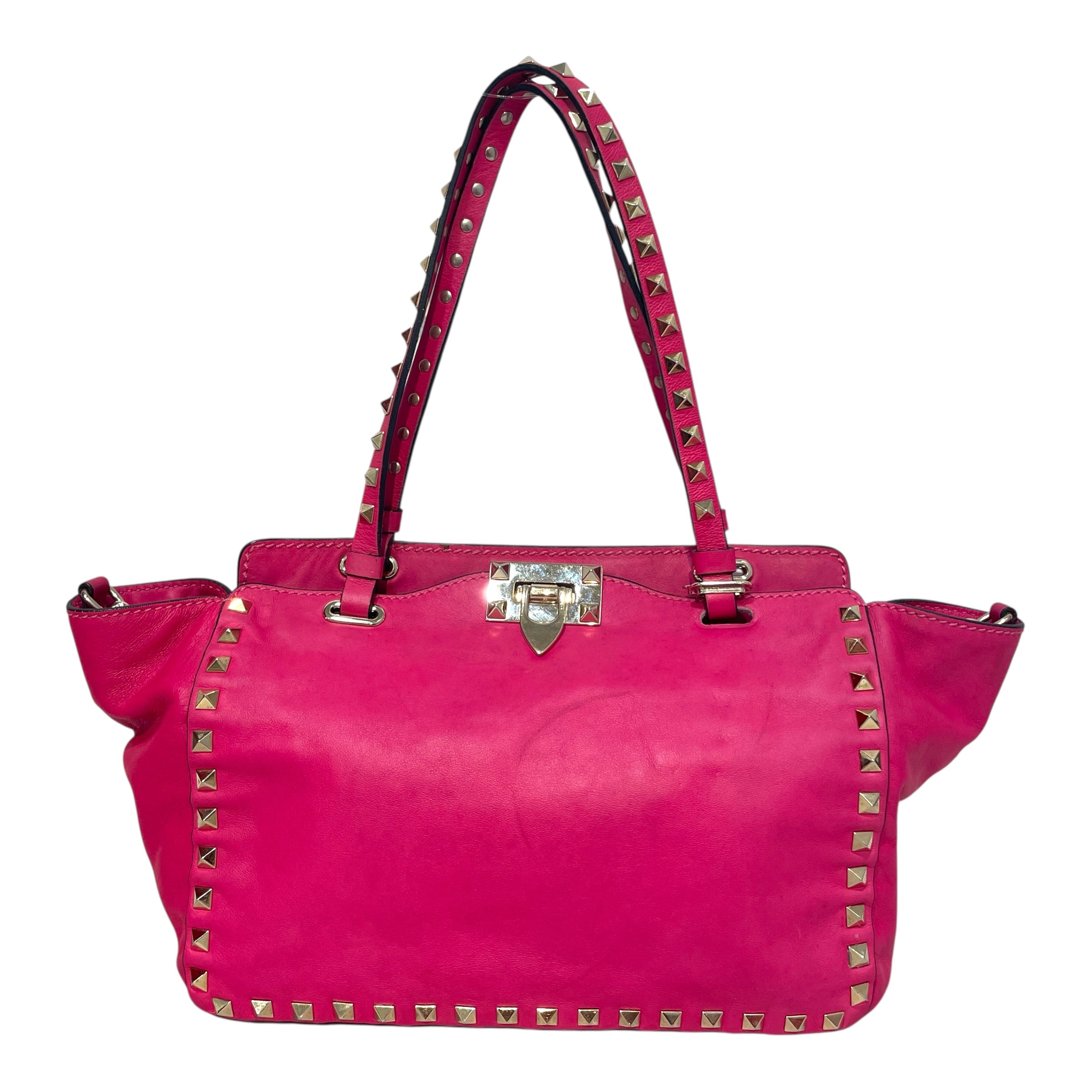 VALENTINO/Cross Body Bag/Leather/PNK/ Garavani Rockstud 2Way view 4