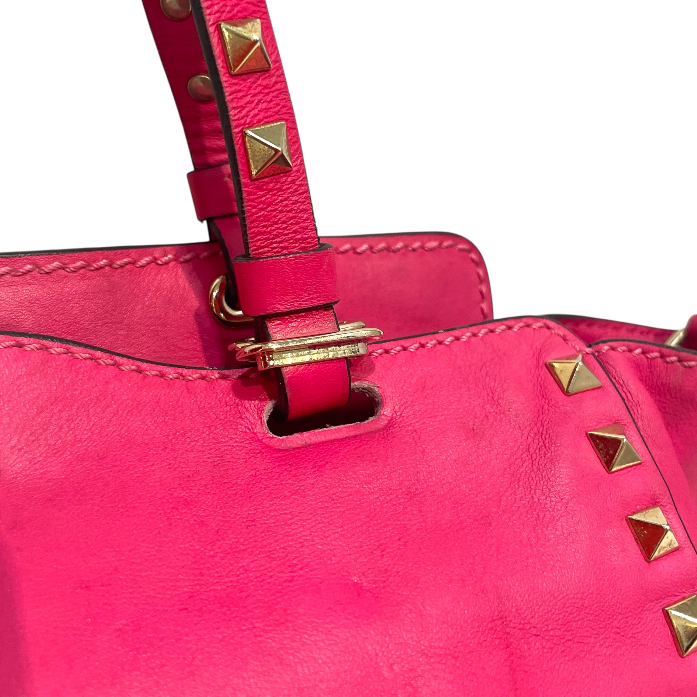 VALENTINO/Cross Body Bag/Leather/PNK/ Garavani Rockstud 2Way view 5