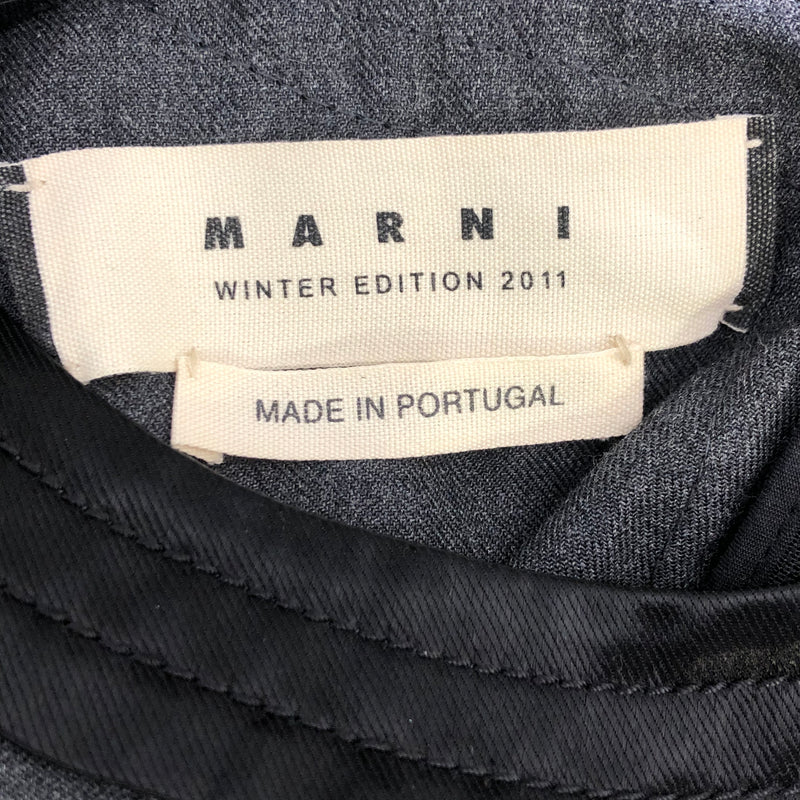 MARNI/Dress/38/Wool/GRY/Midi Length/WINTER EDITION 2011