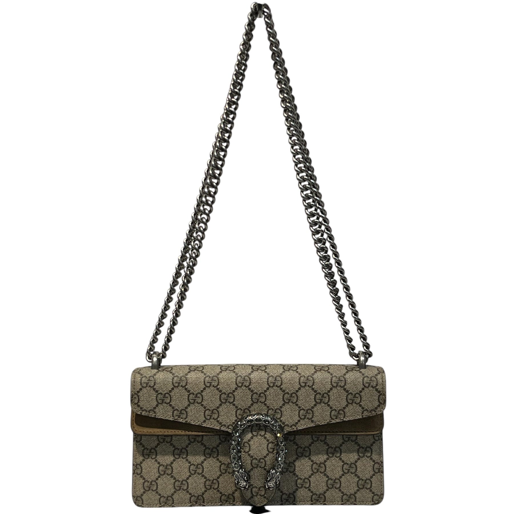 GUCCI/Cross Body Bag/Monogram/Leather/CML/gg supreme dionysus small view 1
