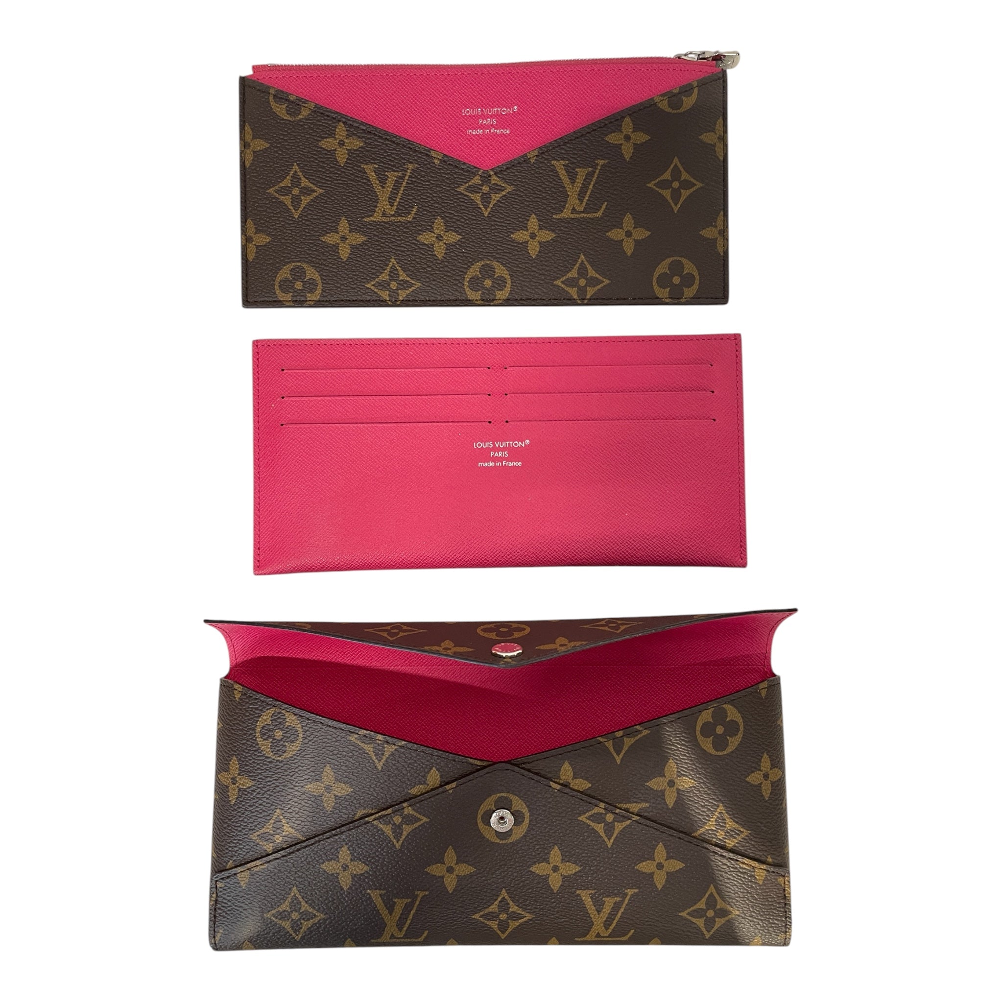 LOUIS VUITTON/Long Wallet/Monogram/Leather/BRW/L's/KIRIGAMI ORGANIZER SET view 4