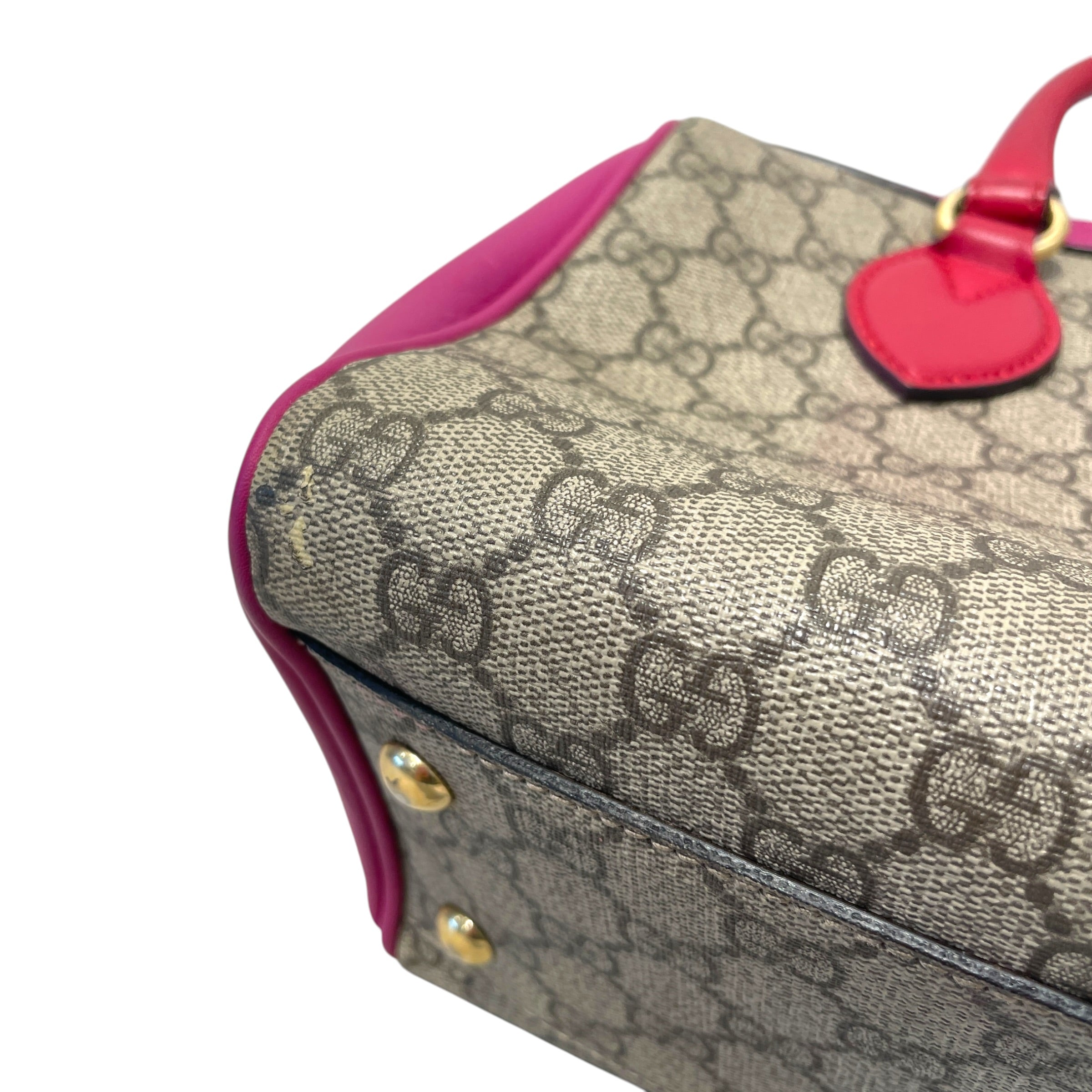 GUCCI/Boston Bag/Monogram/Gucissima Boston Bag view 5
