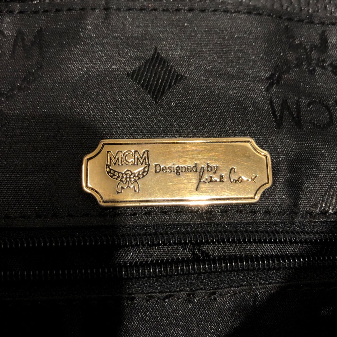 MCM/Backpack/Leather/BLK/ view 6