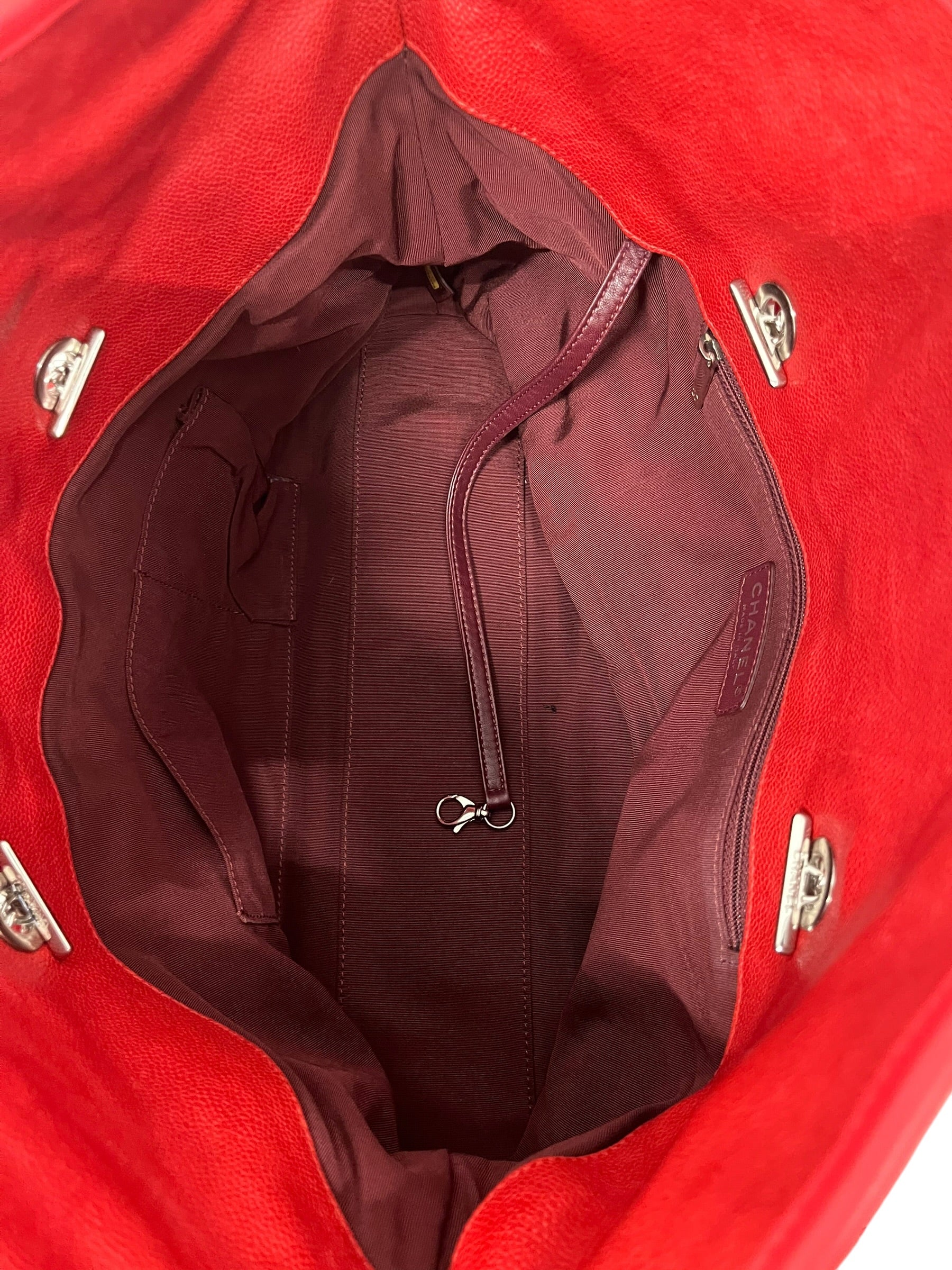 CHANEL/Bag/Leather/RED/FRENCH RIVIERA HOBO 15742375 view 4