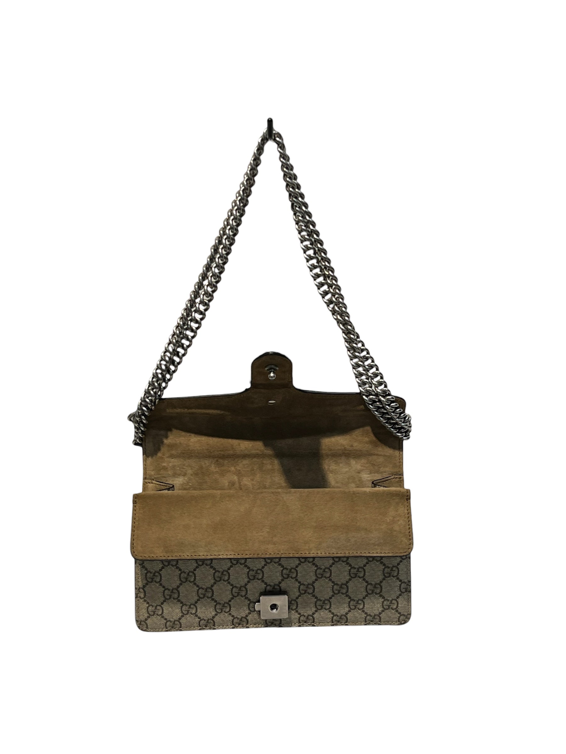 GUCCI/Cross Body Bag/Monogram/Leather/CML/gg supreme dionysus small view 3