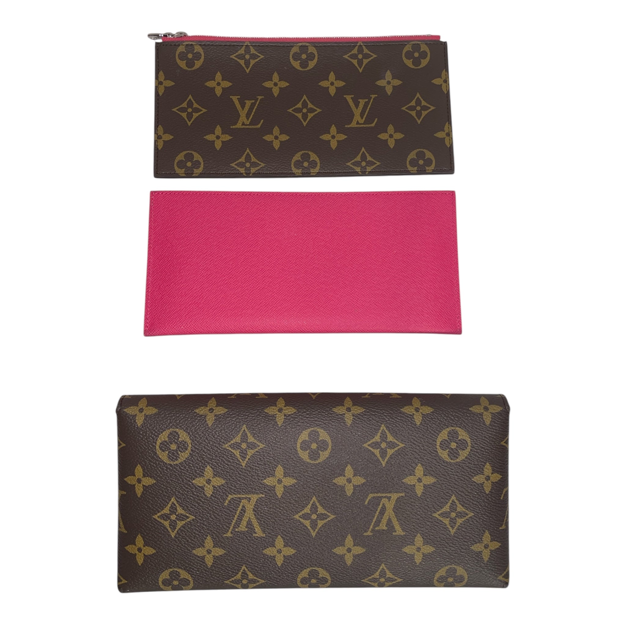LOUIS VUITTON/Long Wallet/Monogram/Leather/BRW/L's/KIRIGAMI ORGANIZER SET view 5