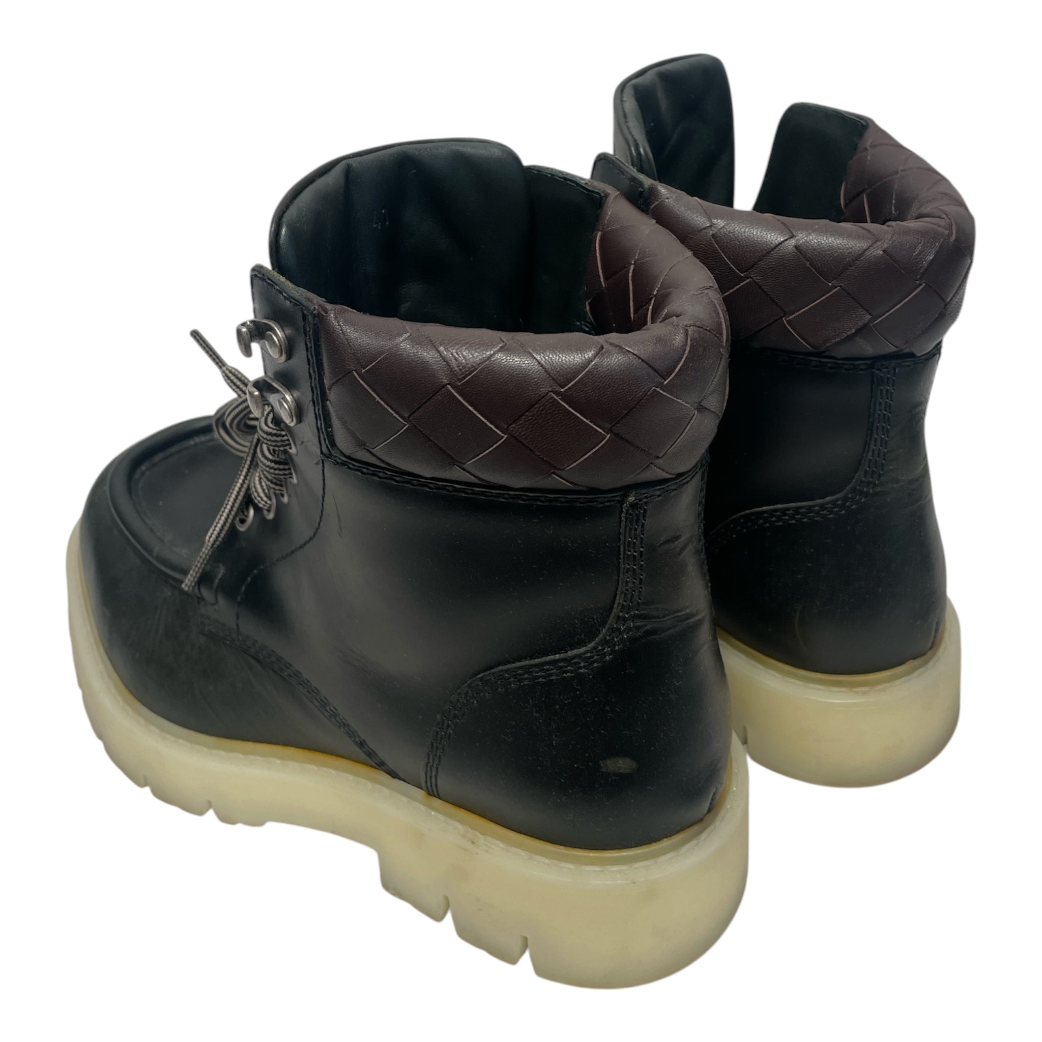 BOTTEGA VENETA/Boots/EU 41/Leather/BLK/Haddock Ankle Boot view 2
