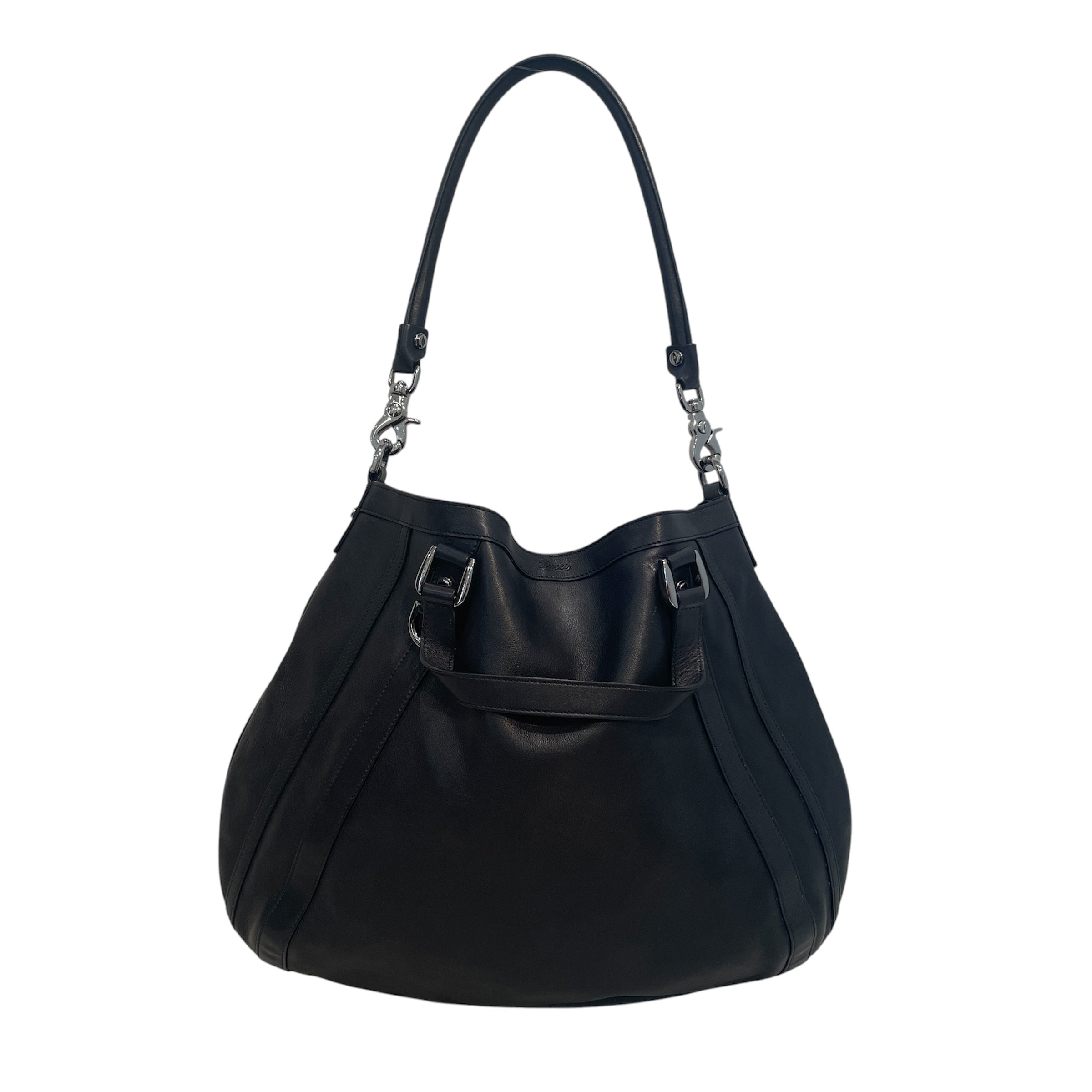 GUCCI/Tote Bag/Leather/BLK/Medium Abbey Convertible Tote view 1
