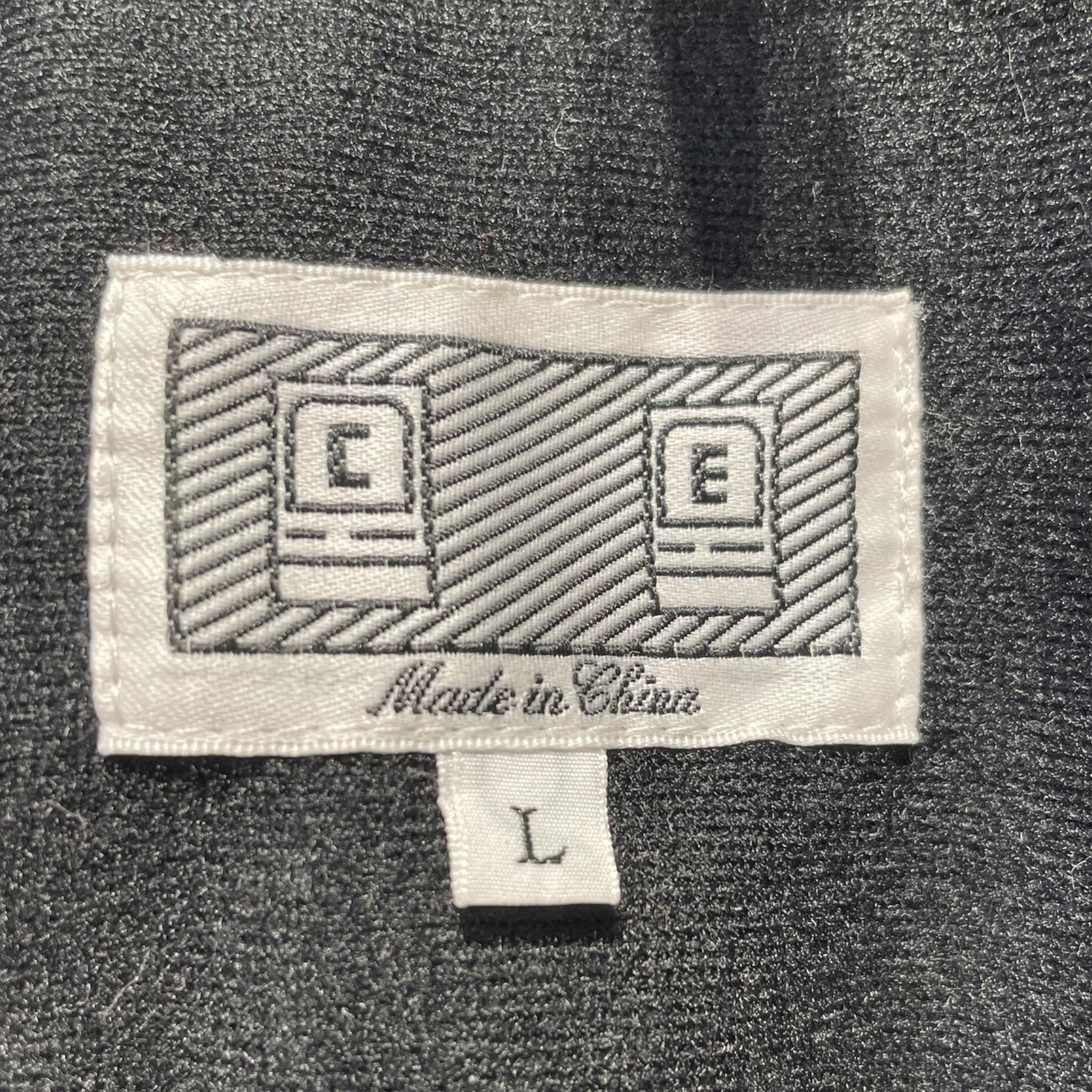 C.E(CAV EMPT)/Jacket/L/Polyester/BLU/DARK GREEN PANELING view 3