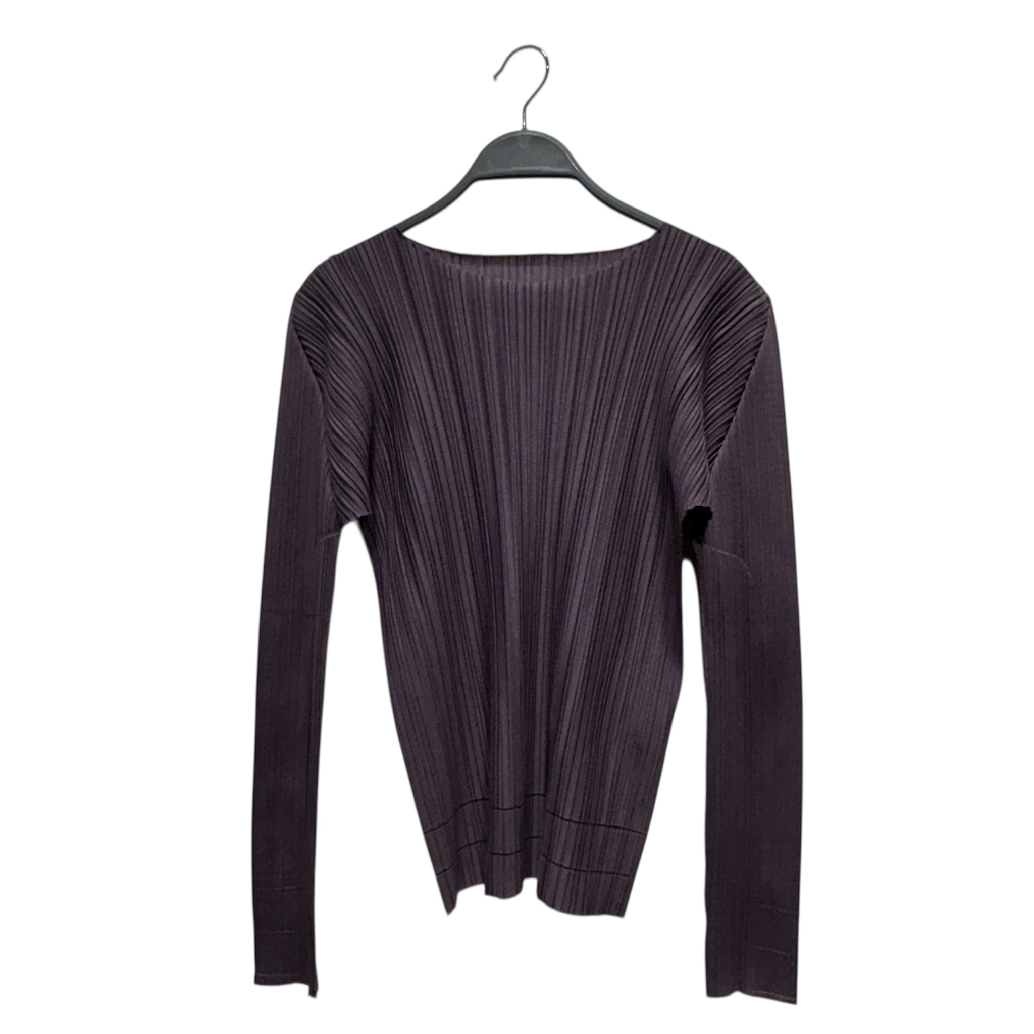 PLEATS PLEASE ISSEY MIYAKE/LS Blouse/Polyester/PPL/ view 1