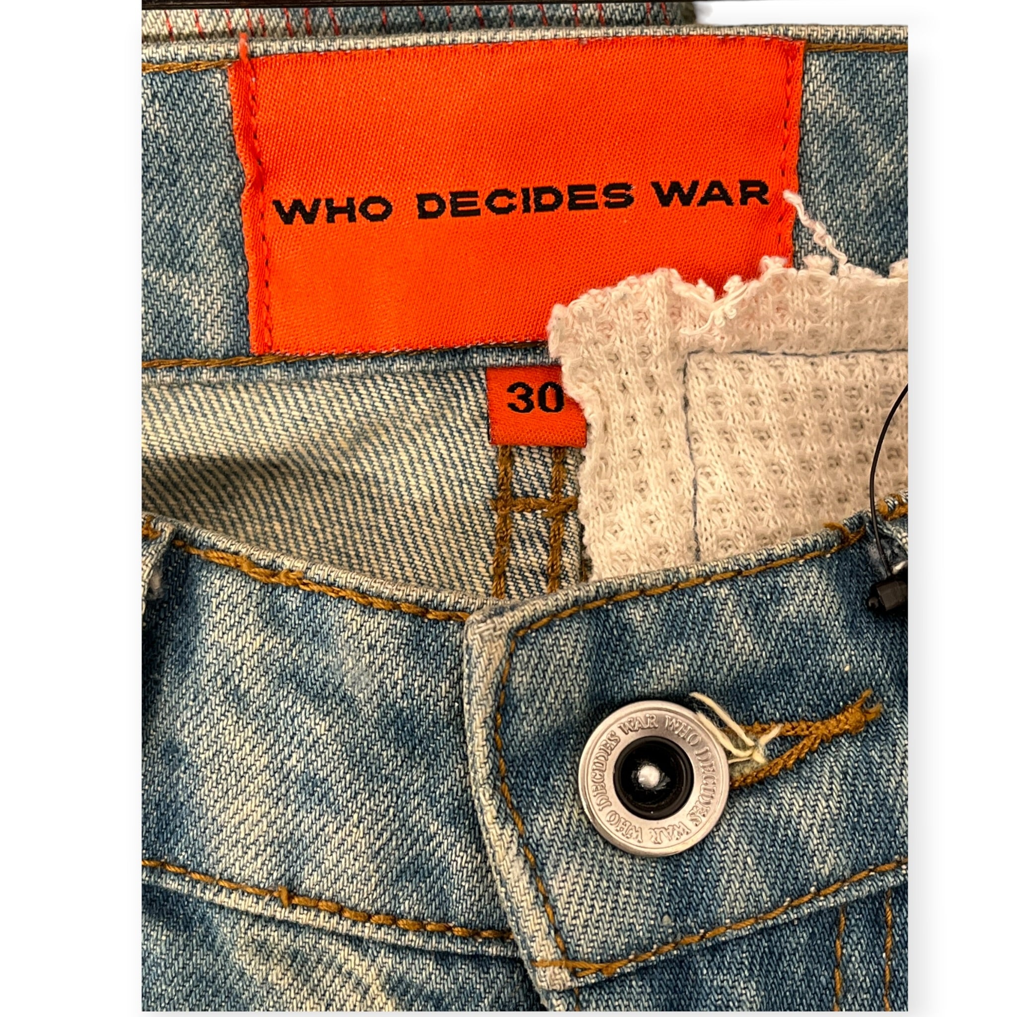 WHO DECIDES WAR/Pants/30/Cotton/IDG/All Over Print/DOUBLE STAIN GLASS FUSION RGB view 9