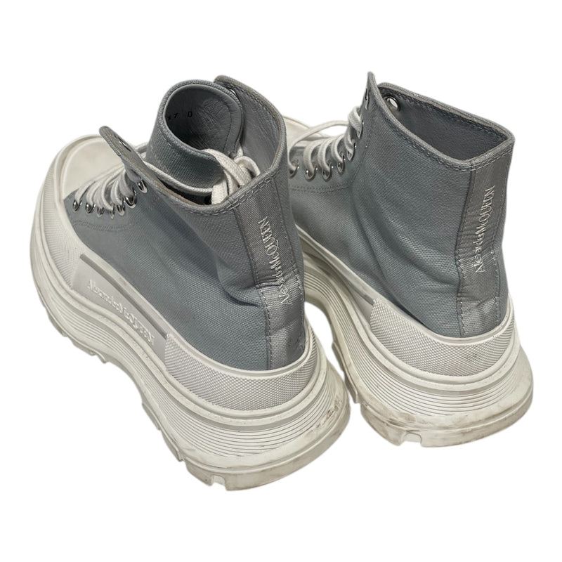 Alexander McQueen/Hi-Sneakers/EU 37/Cotton/SLV/