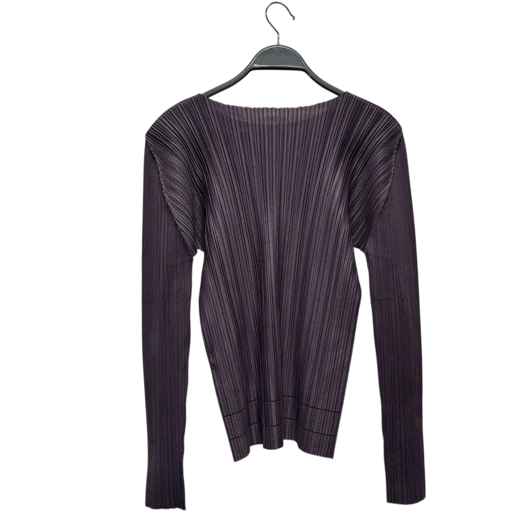 PLEATS PLEASE ISSEY MIYAKE/LS Blouse/Polyester/PPL/ view 2