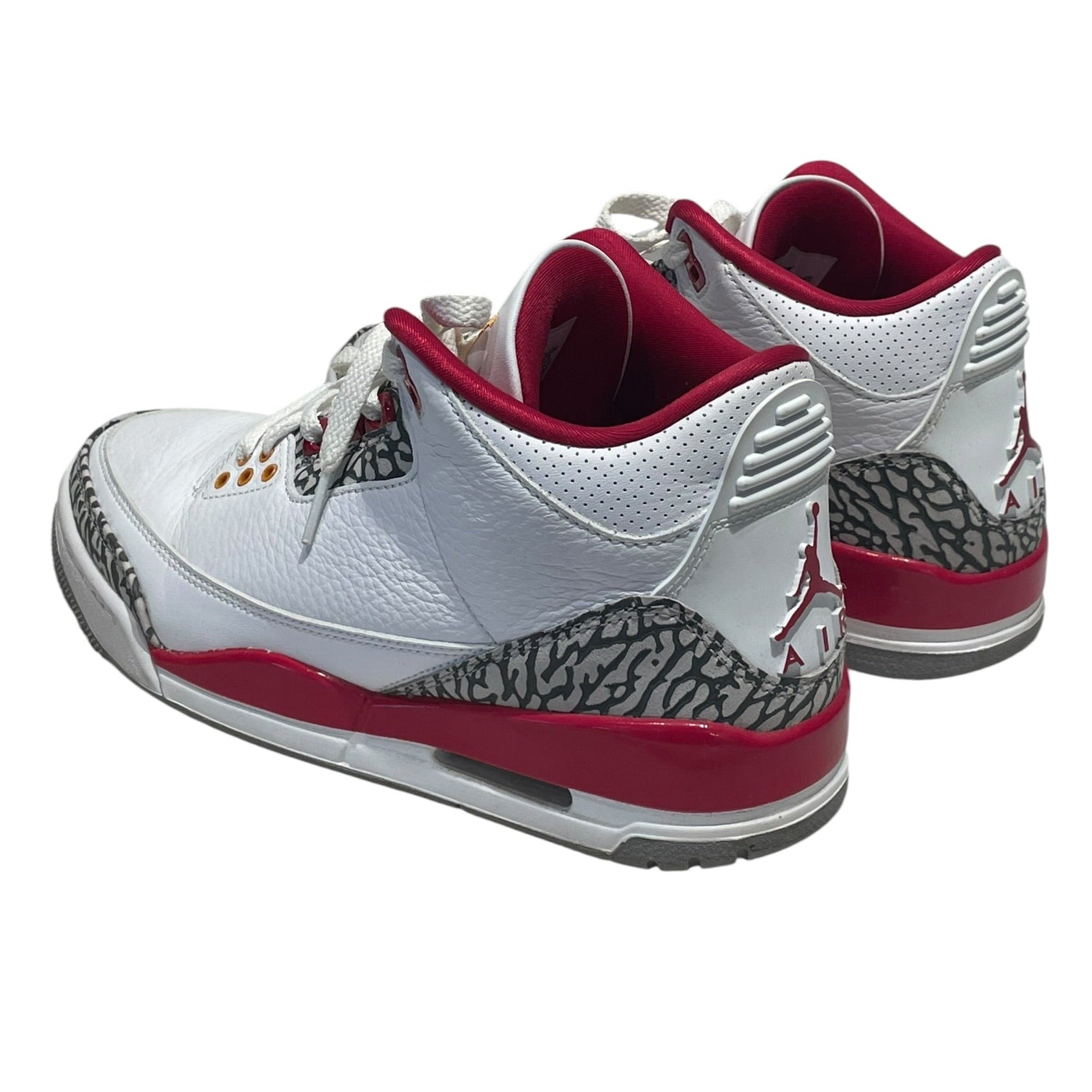 JORDAN BRAND/Hi-Sneakers/US 8/WHT/ir Jordan  3 Cardinal view 2