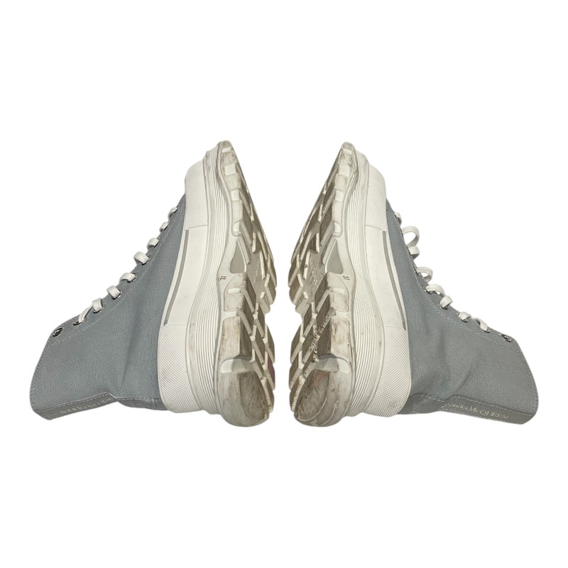 Alexander McQueen/Hi-Sneakers/EU 37/Cotton/SLV/