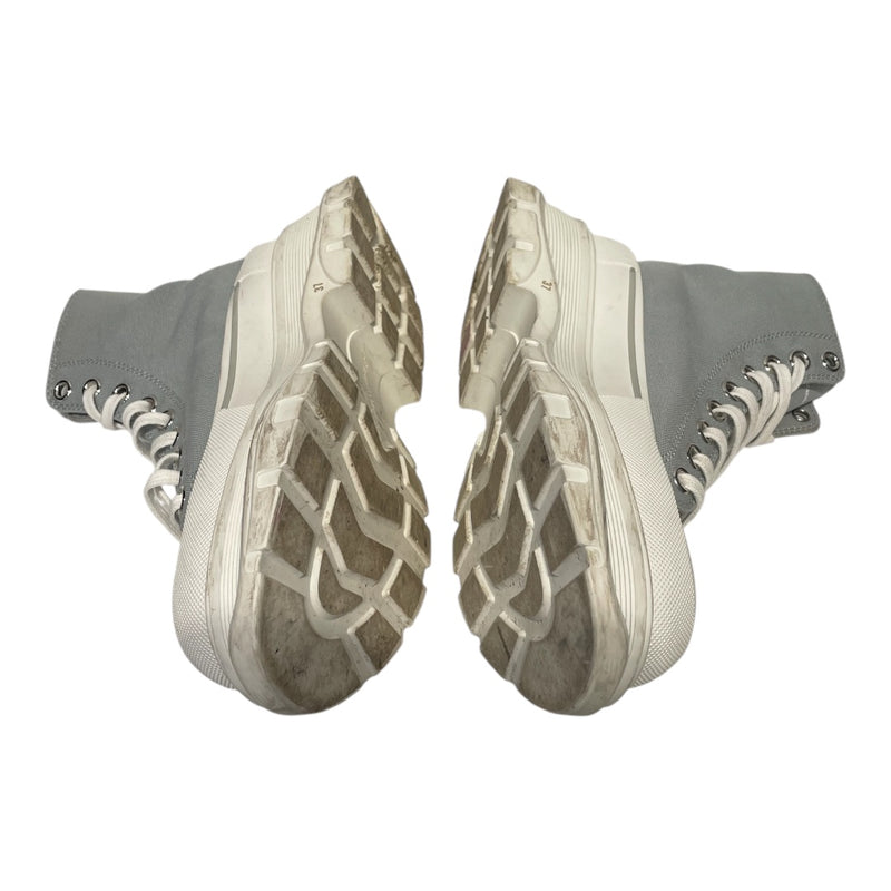 Alexander McQueen/Hi-Sneakers/EU 37/Cotton/SLV/