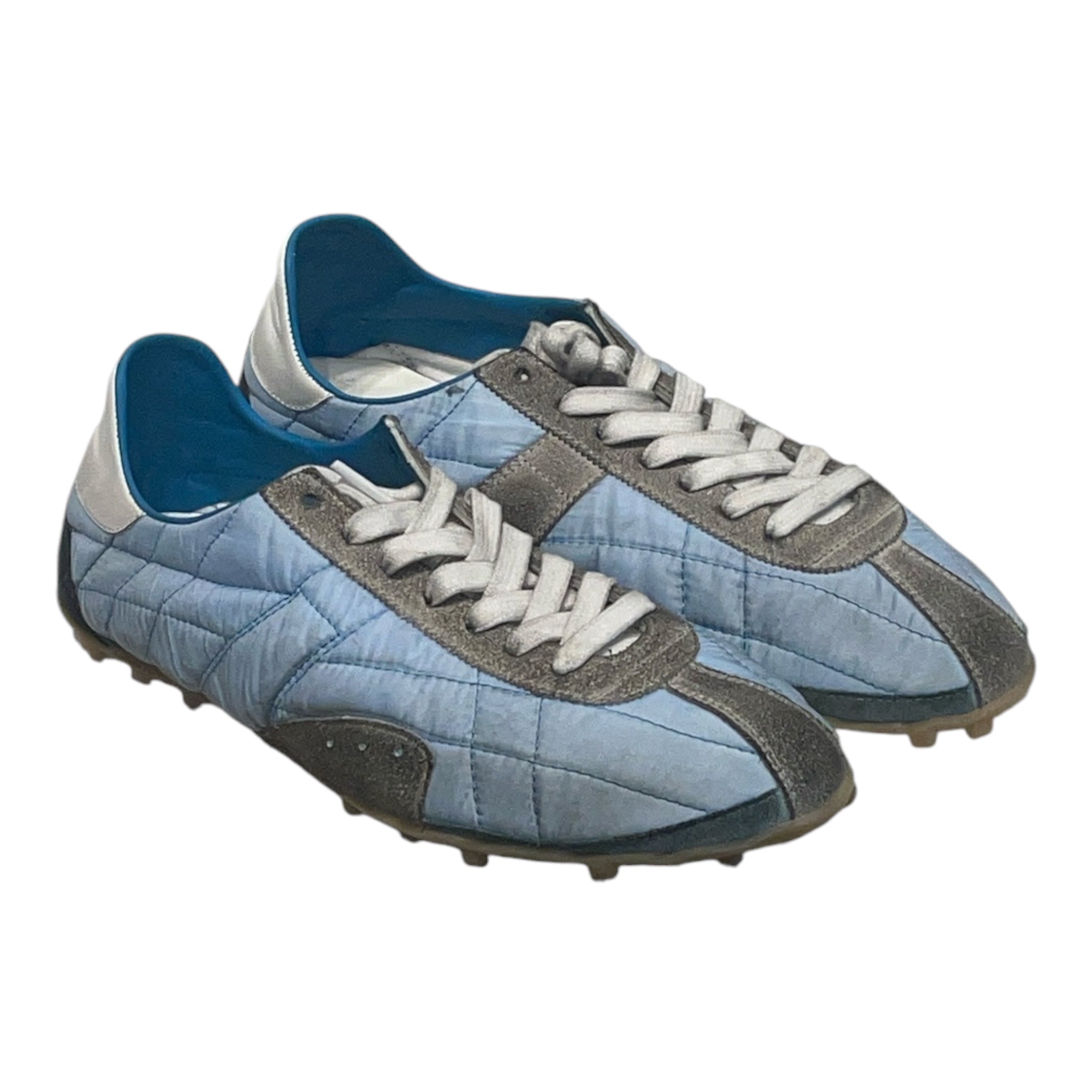 Maison Margiela/Low-Sneakers/EU 43/Nylon/BLU/Blue Shades view 1