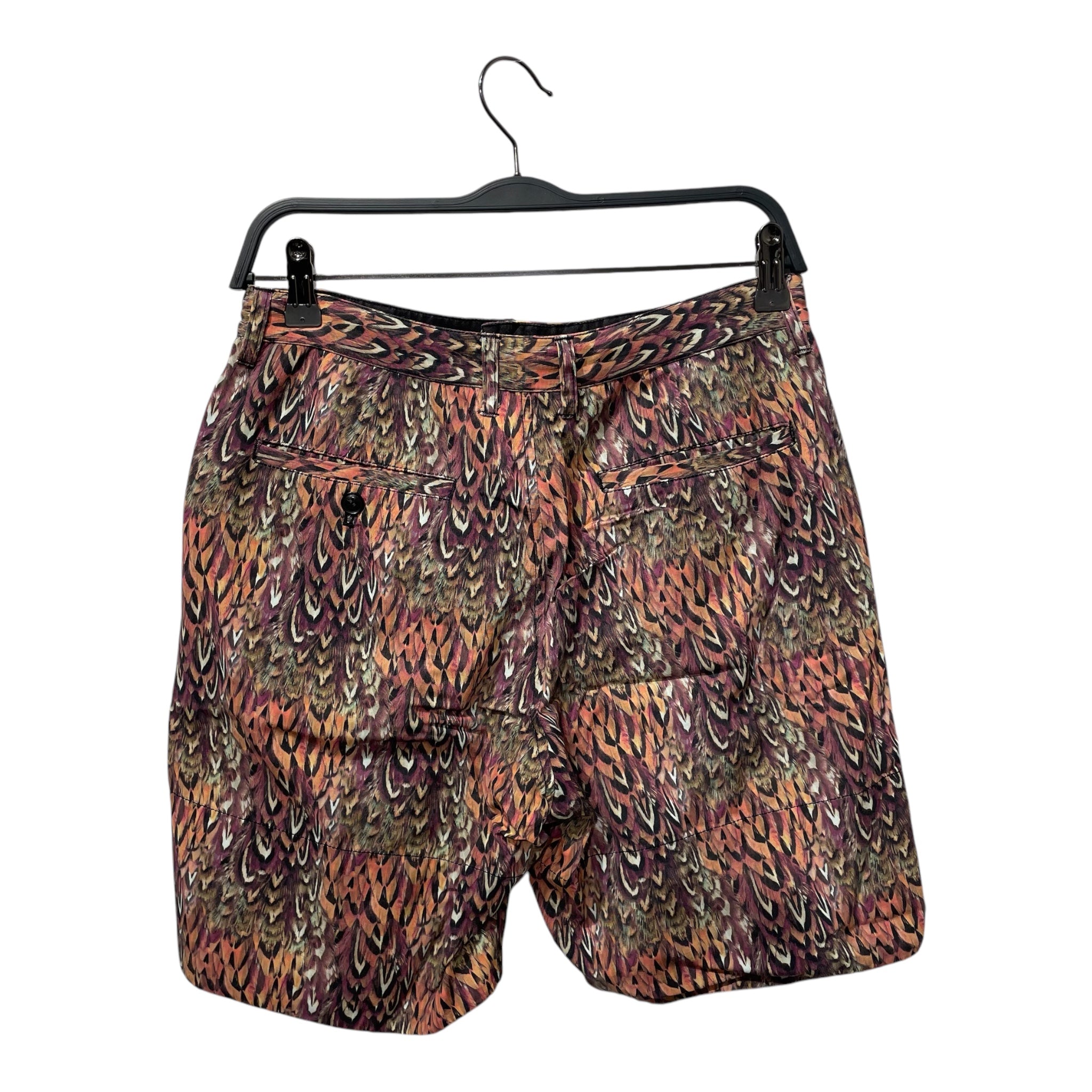 MIHARA YASUHIRO/Shorts/44/Cotton/MLT/Animal Pattern/Feather Print view 2