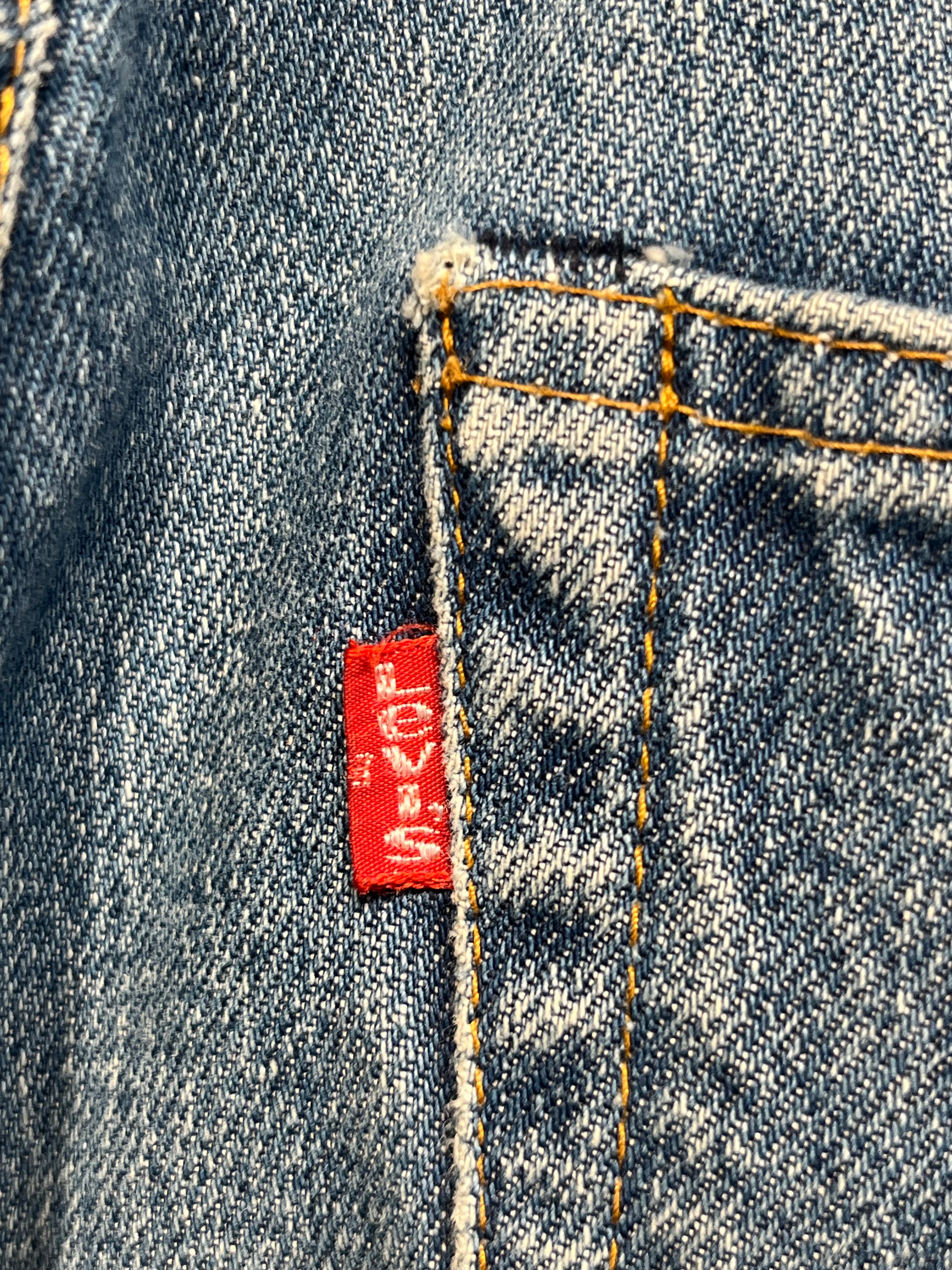 Levi's/Straight Pants/26/Cotton/IDG/70s single stich #5 MO view 3