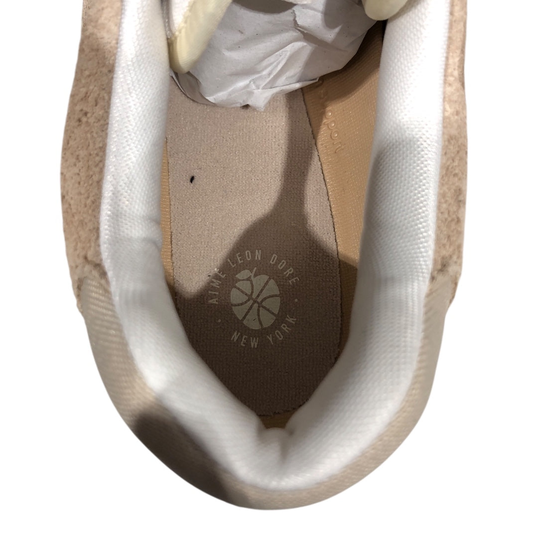 AIME LEON DORE/Low-Sneakers/US 13/Suede/BEG/ view 3