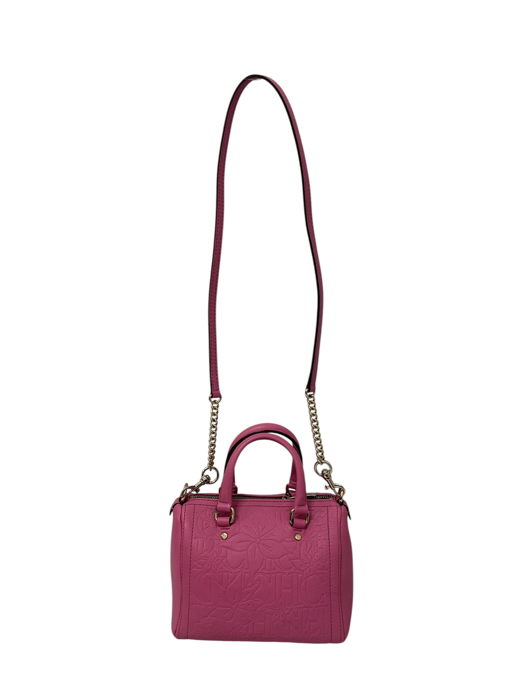 CAROLINA HERRERA/Bag/Leather/PNK/MONOGRAM LEATHER BAG view 2