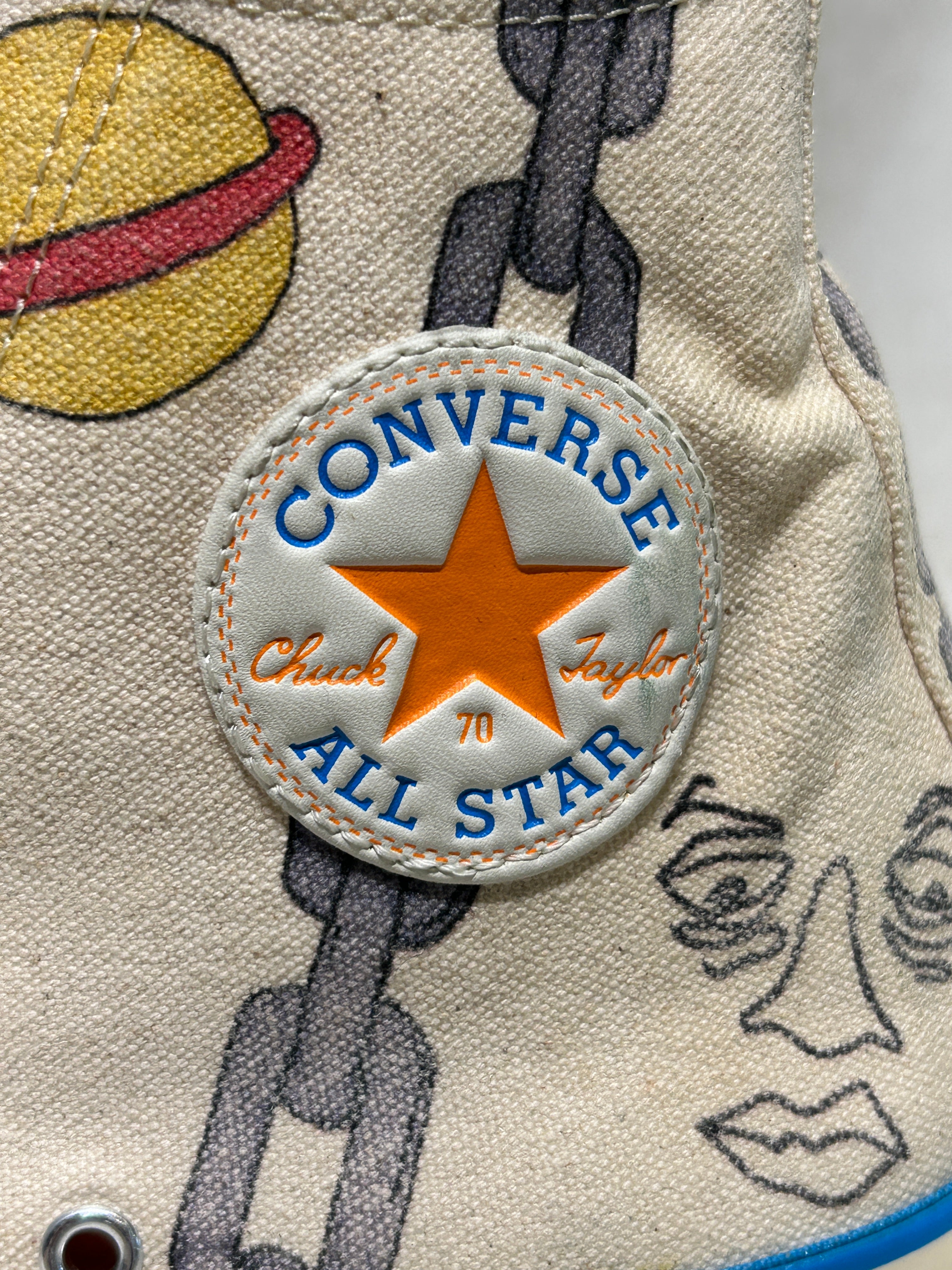 CONVERSE/Hi-Sneakers/US 9/CRM/TYLER THE CREATOR X CONVERSE view 3