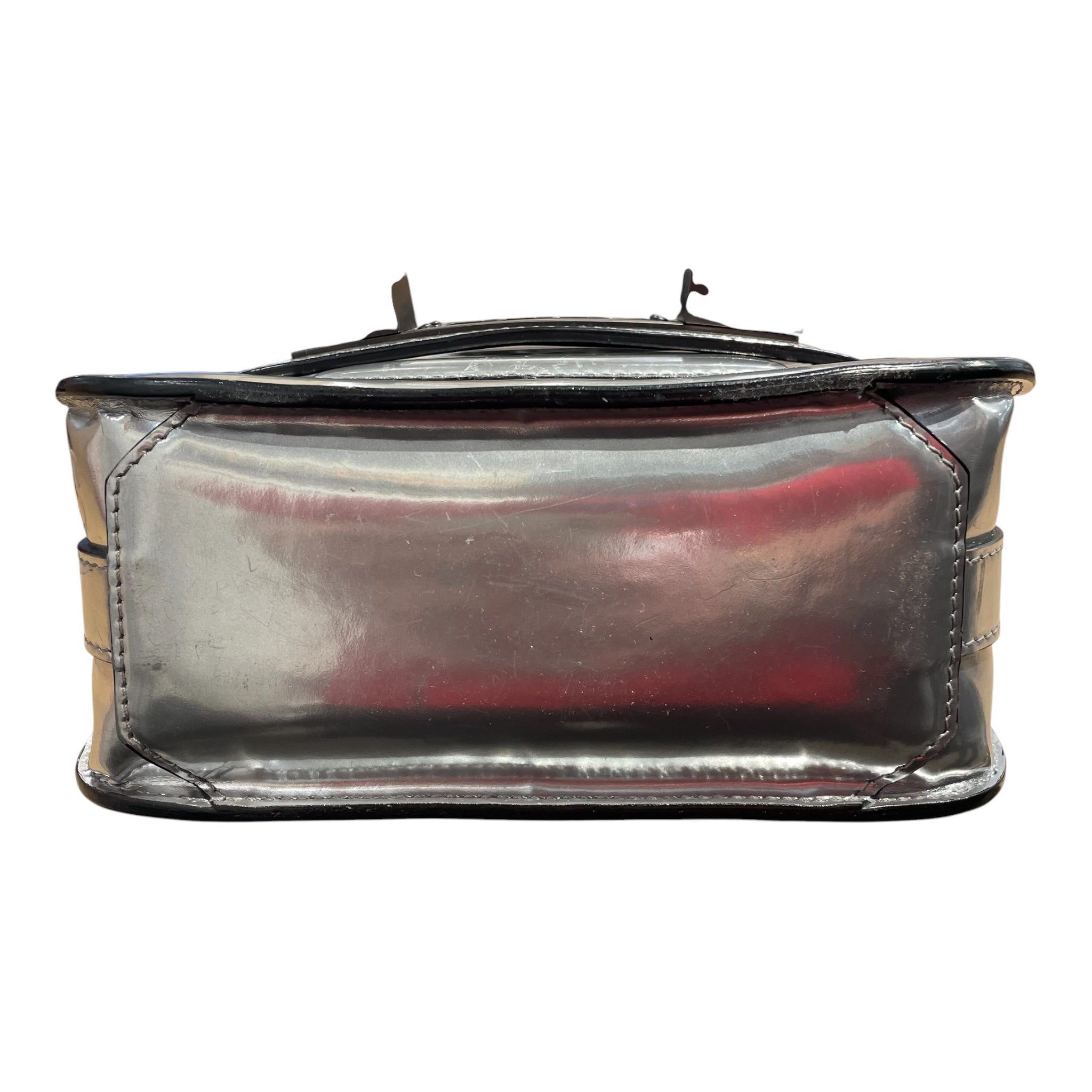 PROENZA SCHOULER/Cross Body Bag/Iridescent/Leather/SLV/PS11 leather crossbody view 3