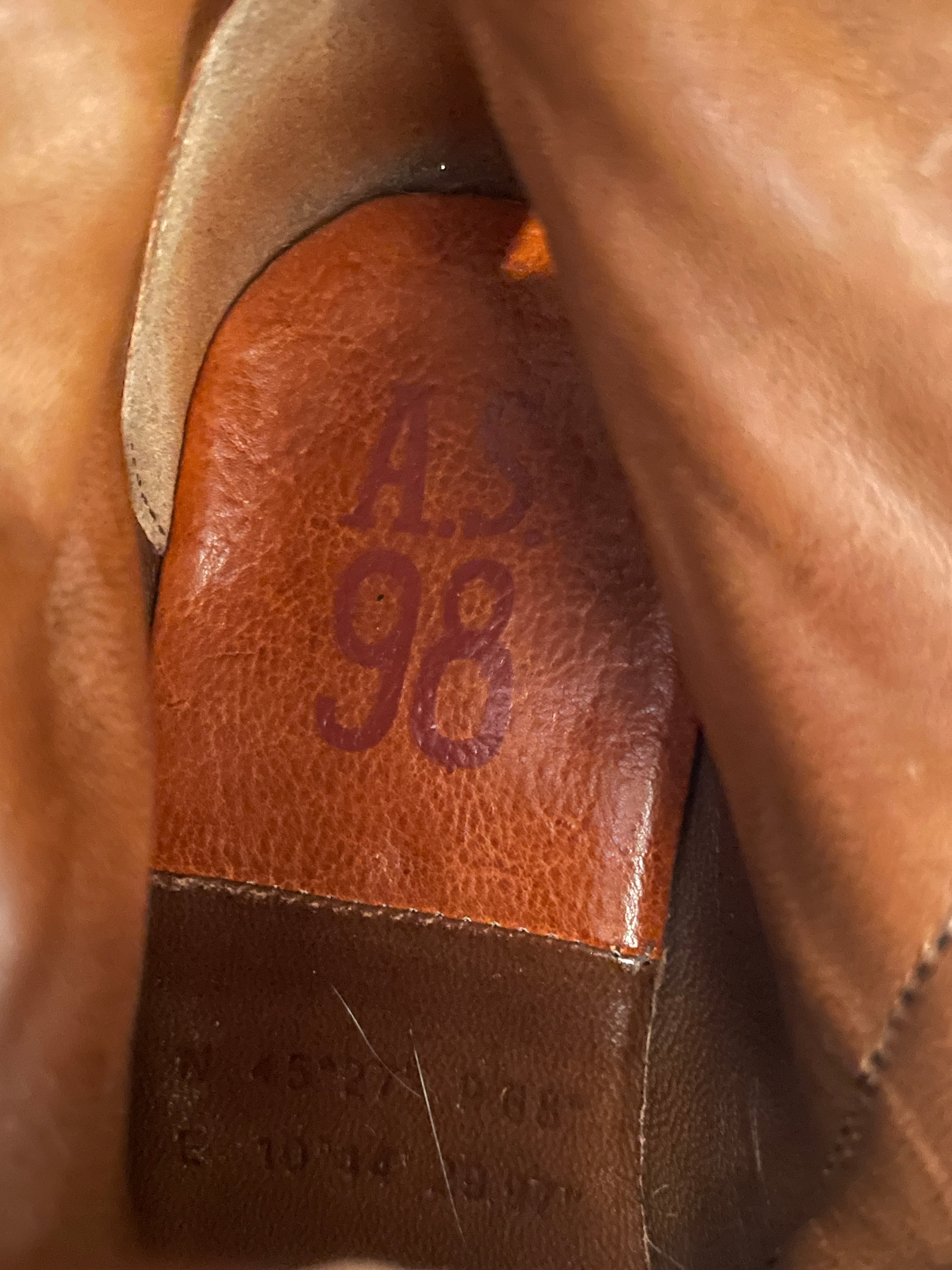 A.S.98/Long Boots/EU 38/Leather/BLK/SIDEZIP BOOT view 3