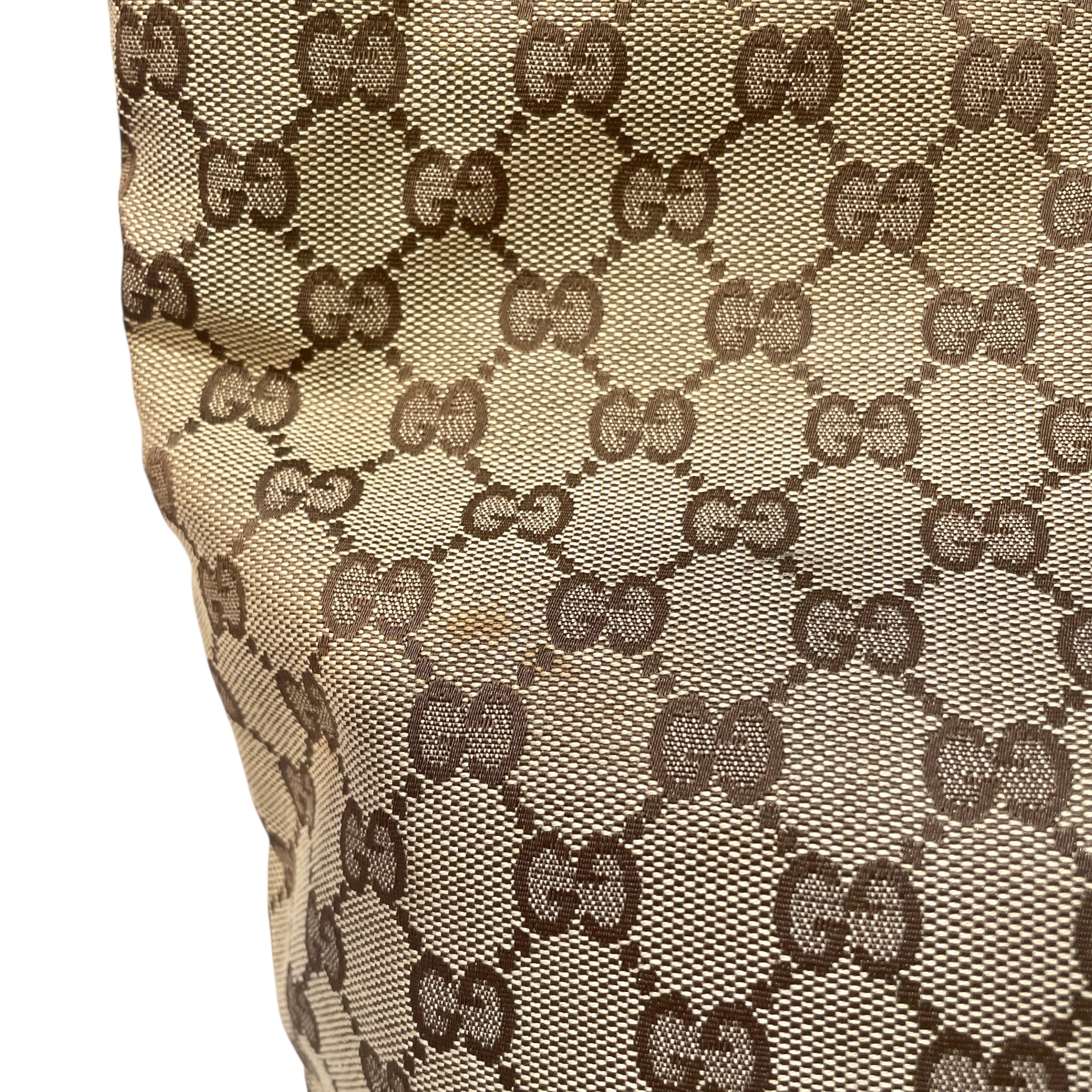GUCCI/Tote Bag/Monogram/Cotton/CML/Vintage GG Tote view 5