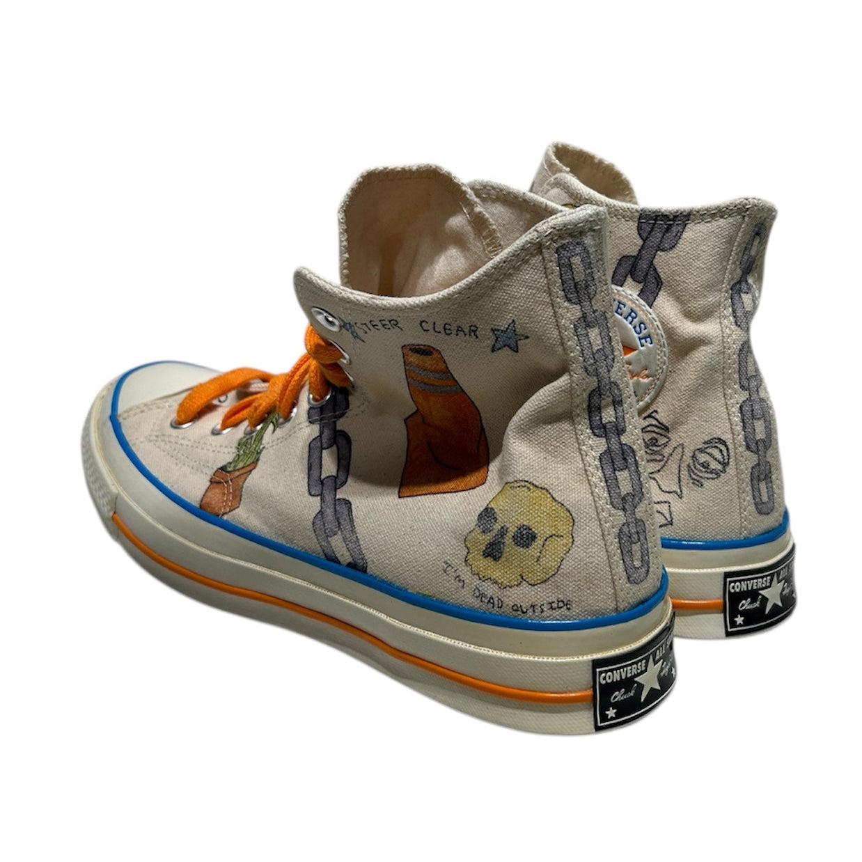 CONVERSE/Hi-Sneakers/US 9/CRM/TYLER THE CREATOR X CONVERSE view 2