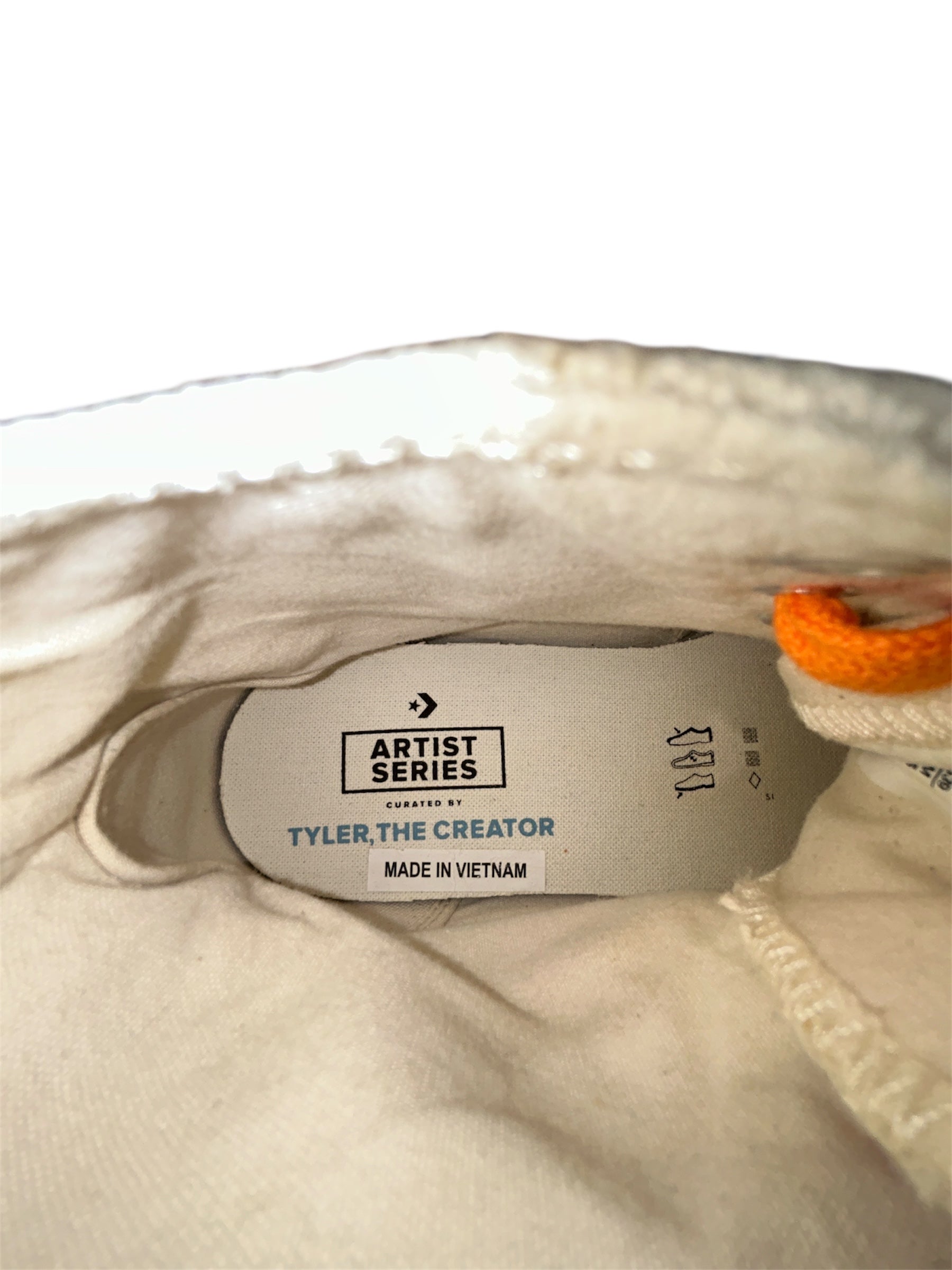 CONVERSE/Hi-Sneakers/US 9/CRM/TYLER THE CREATOR X CONVERSE view 4