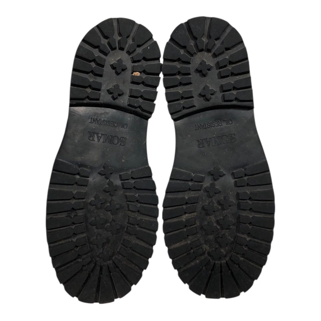 SOMAR/Lace Up Boots/US 9/Leather/BLK/GRUNT BOOT view 4