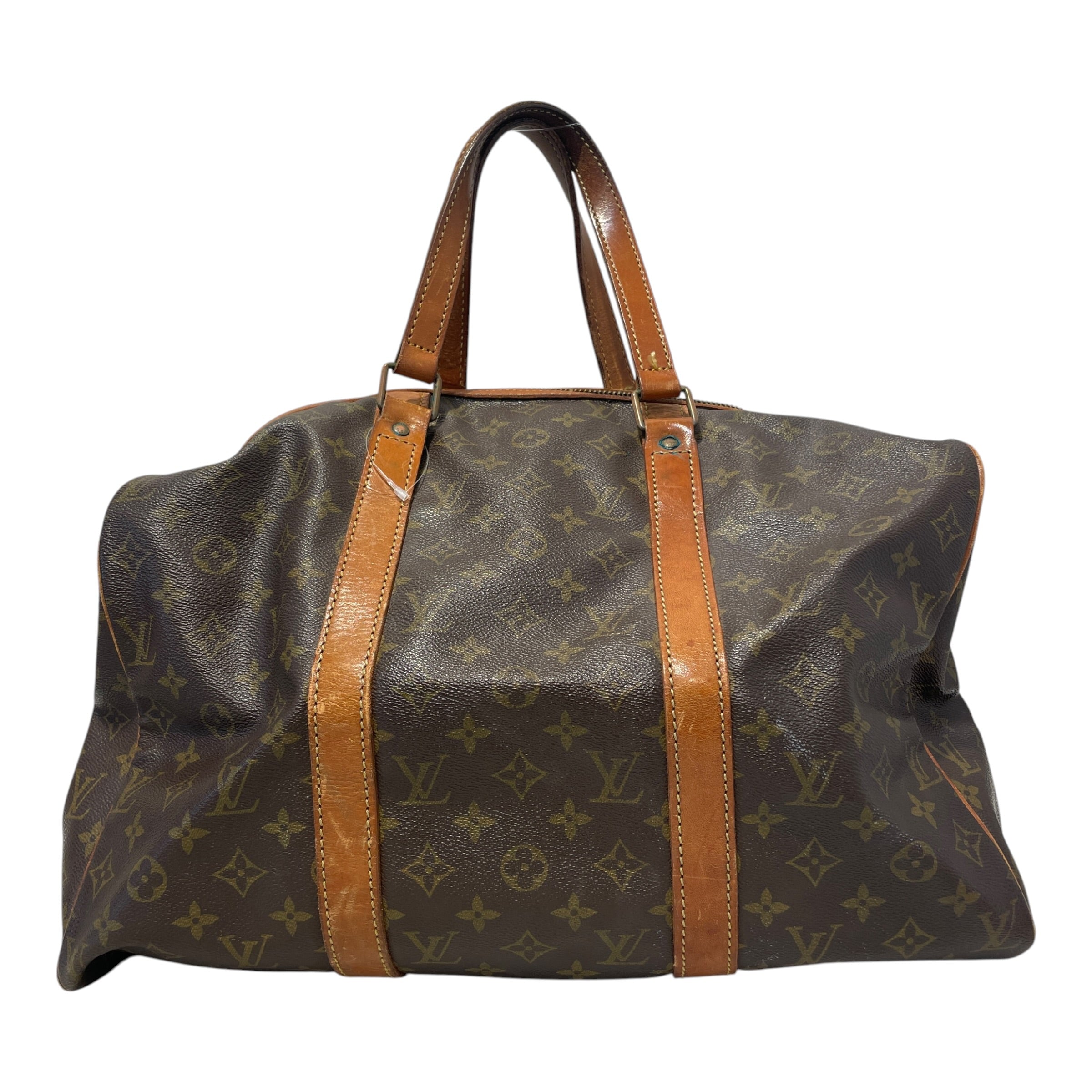 LOUIS VUITTON/Luggage/Monogram/Leather/BRW/Keepall view 1