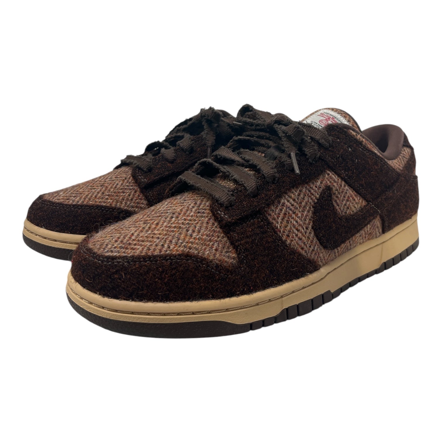 NIKE/Low-Sneakers/US 13/Stripe/Wool/MLT/HARRIS TWEED view 1