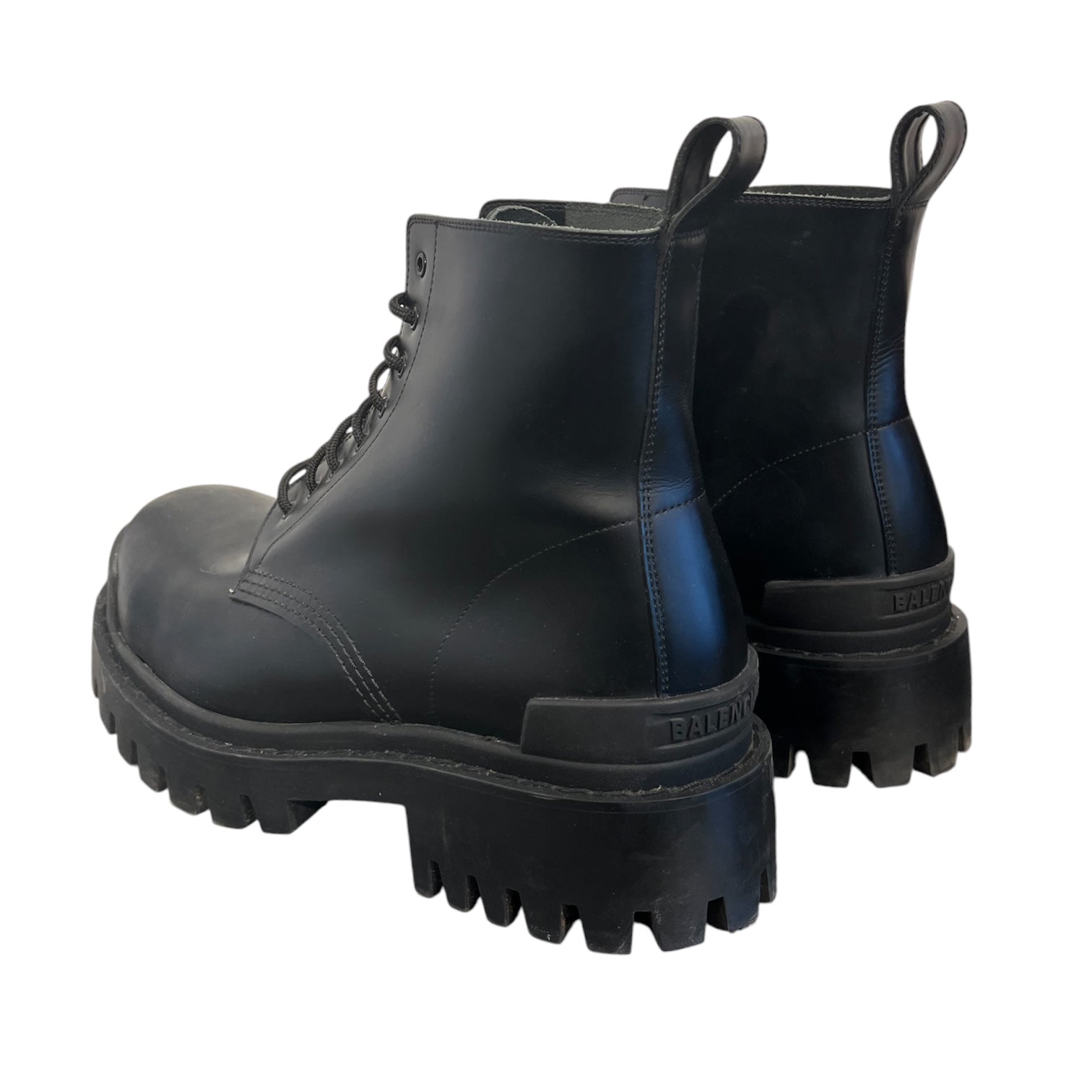 BALENCIAGA/Boots/US 9/Leather/BLK/STRIKER BOOTS view 2