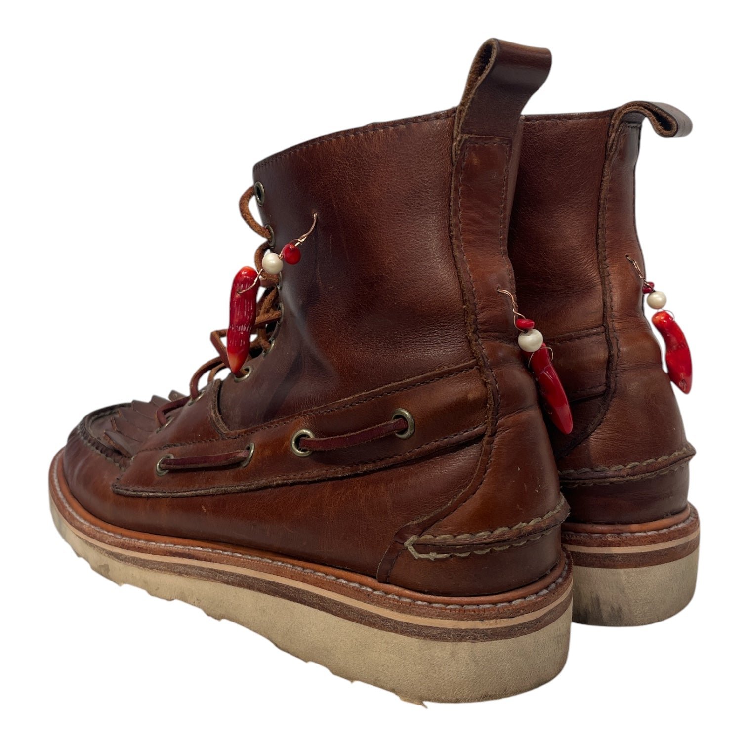 SEBAGO/Boots/US 8.5/Leather/BRW/Ronny Feig Custom view 2