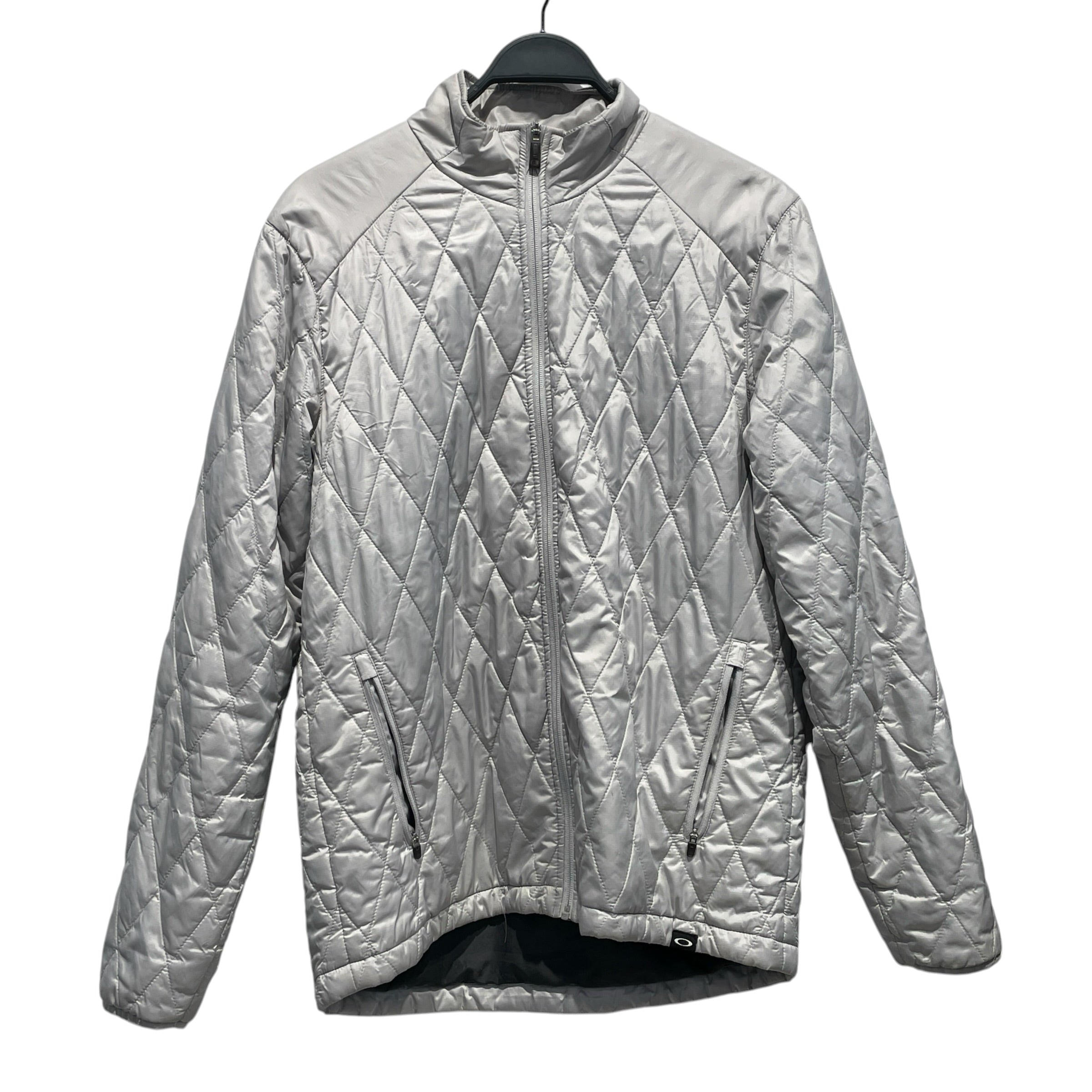 OAKLEY/Quilted Jkt/M/Nylon/GRY/ view 1