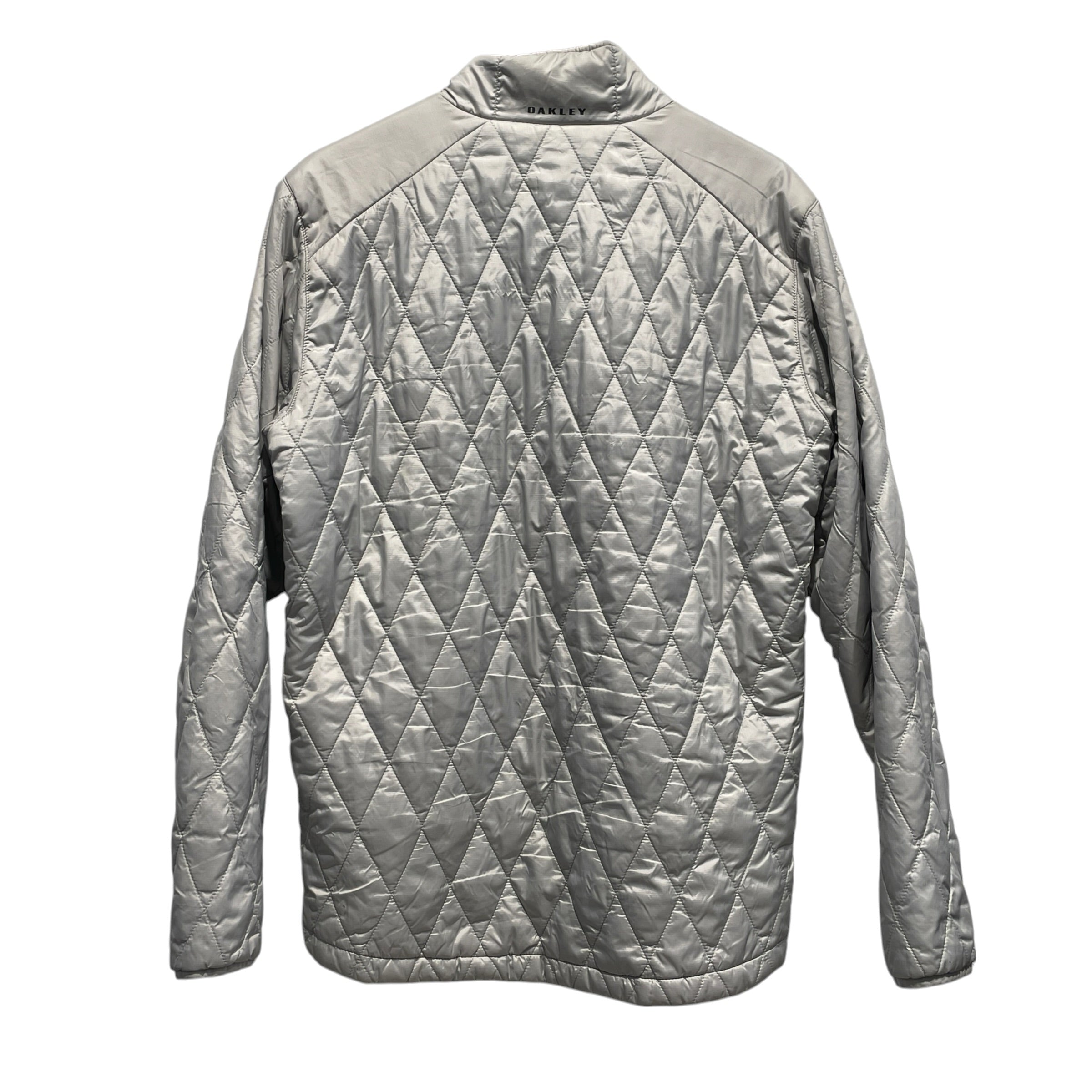 OAKLEY/Quilted Jkt/M/Nylon/GRY/ view 2