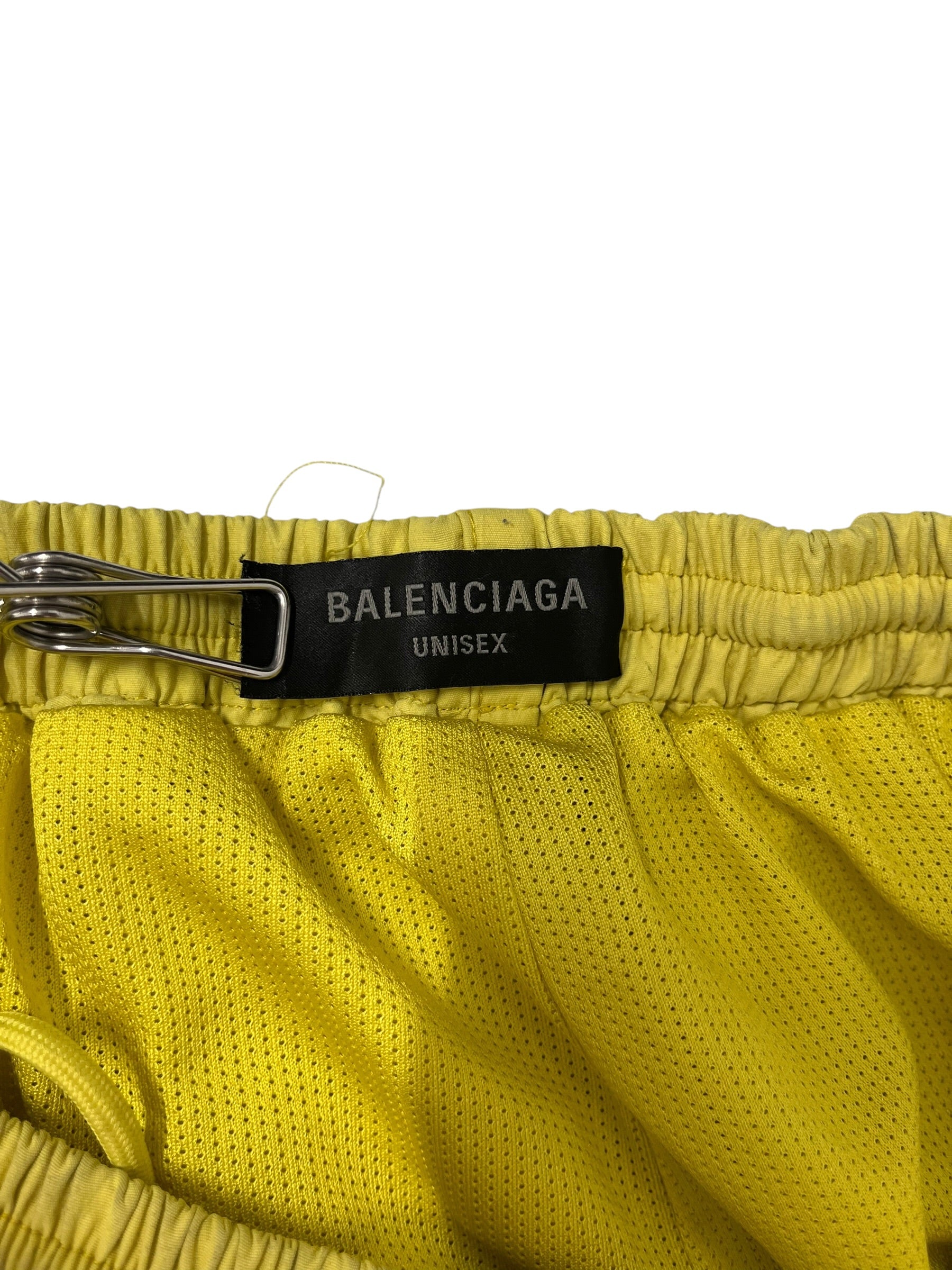 BALENCIAGA/Pants/S/Nylon/YEL/NYLON TRACK PANTS view 3