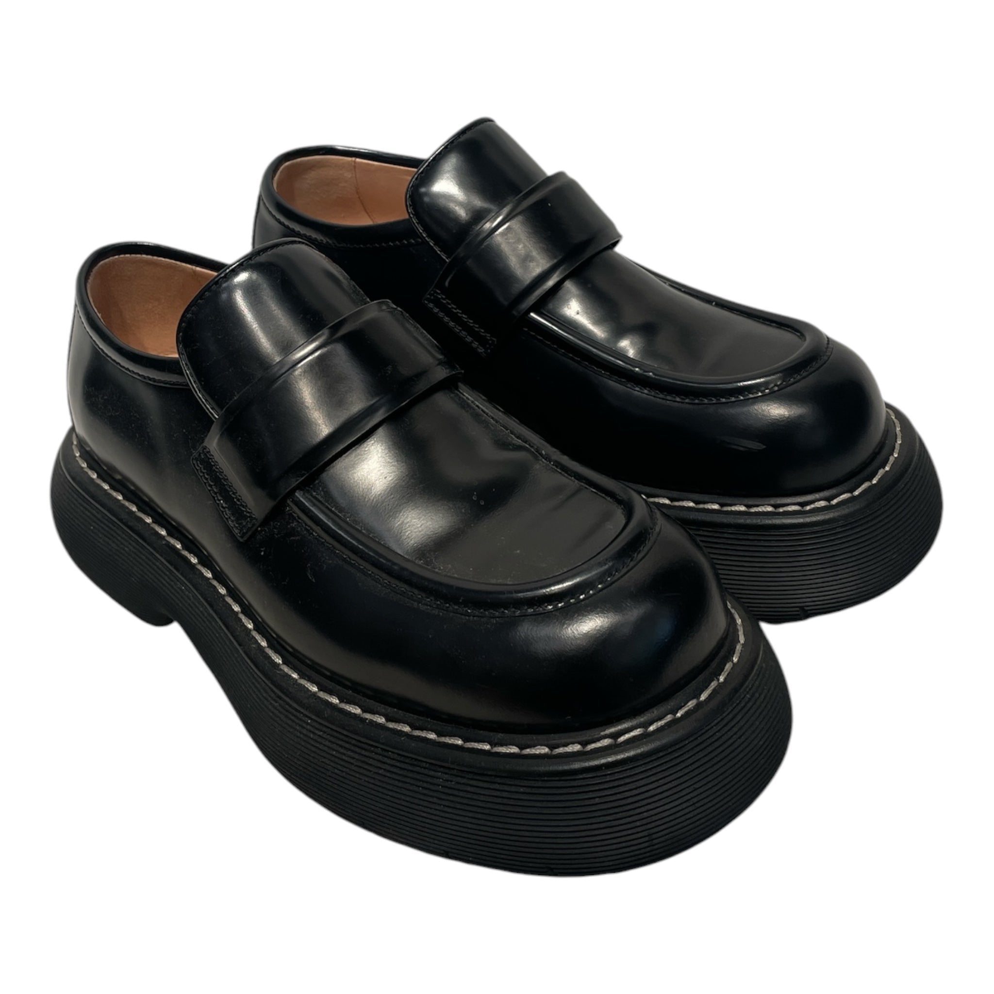 BOTTEGA VENETA/Loafers/EU 41/BLK/SWELL LOAFERS view 1
