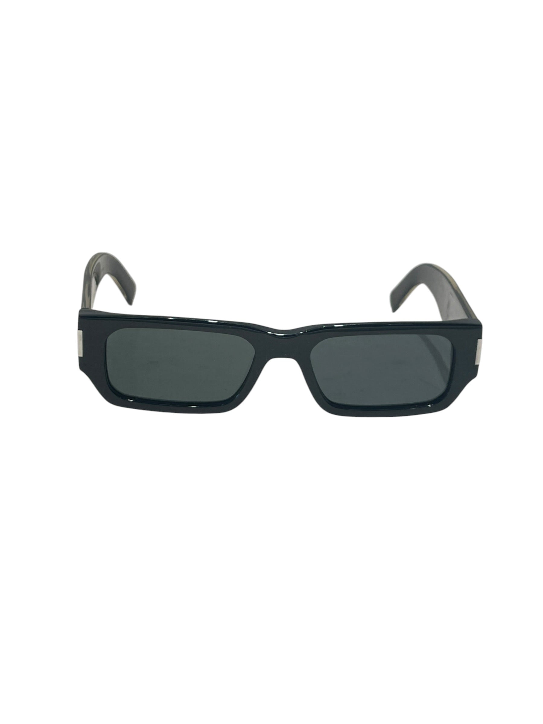 SAINT LAURENT/Sunglasses/Plastic/BLK/SSL660 silver accent view 1