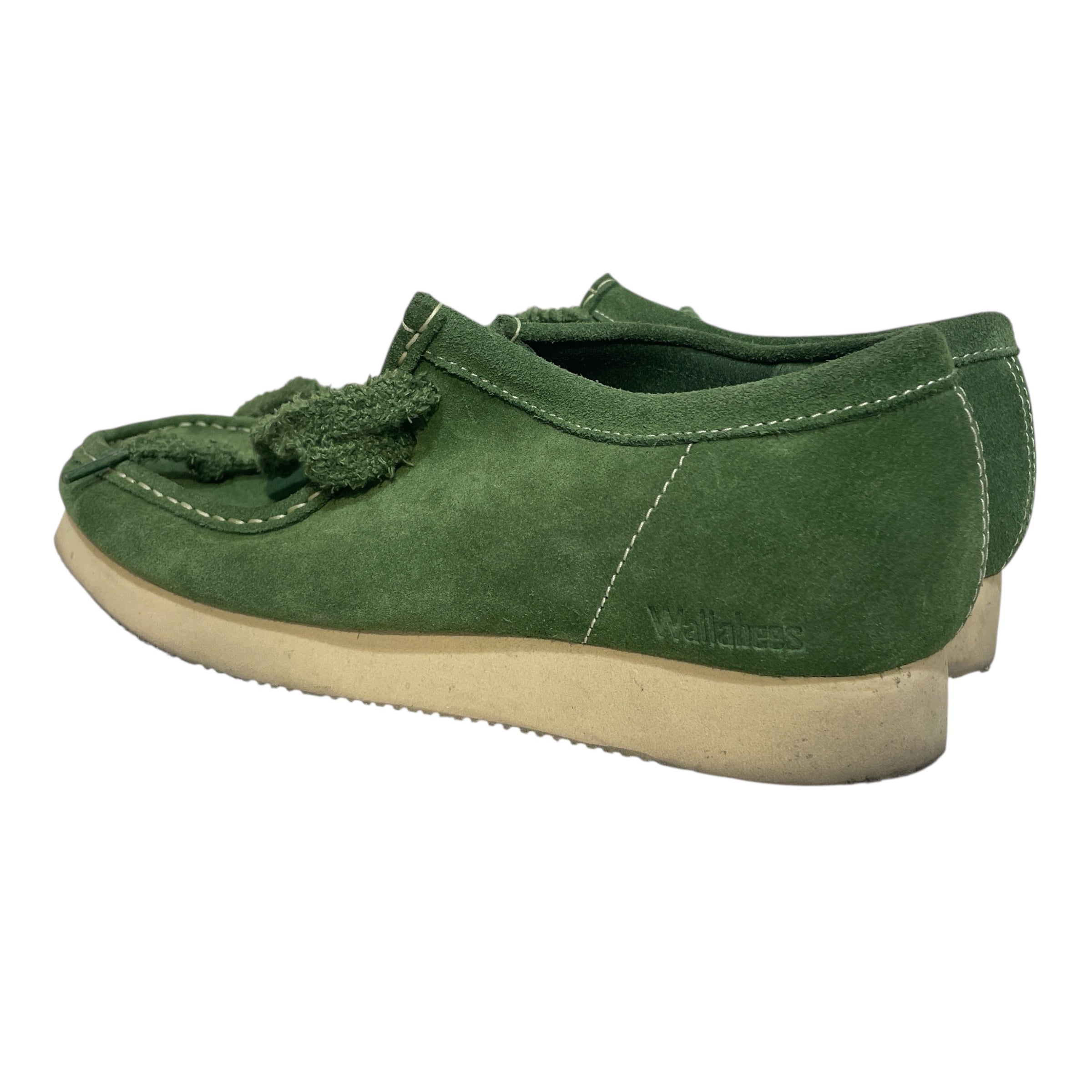 Clarks/Loafers/US 11/Suede/GRN/Wallabee Day view 3