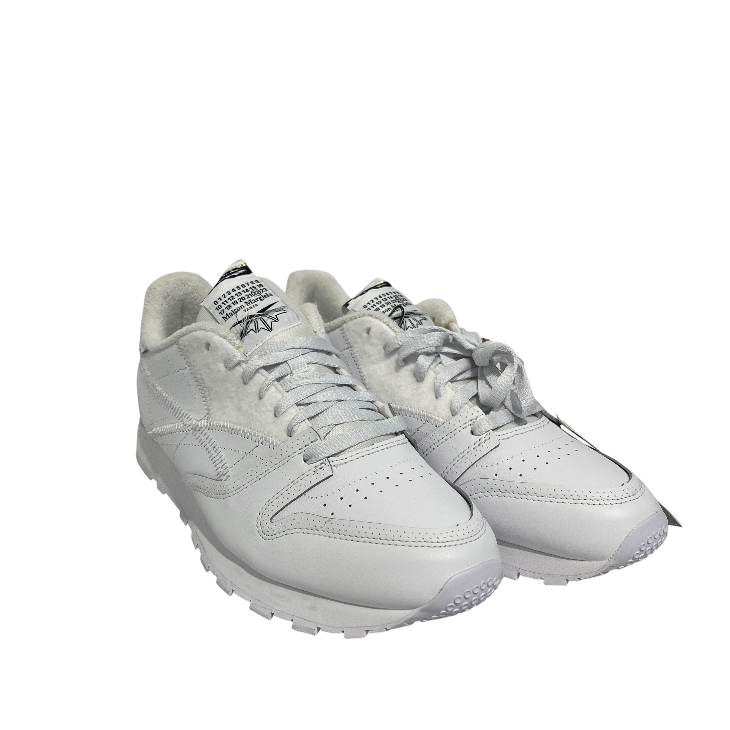 Reebok/Maison Margiela/Low-Sneakers/US 11.5/Leather/WHT/memory of view 1